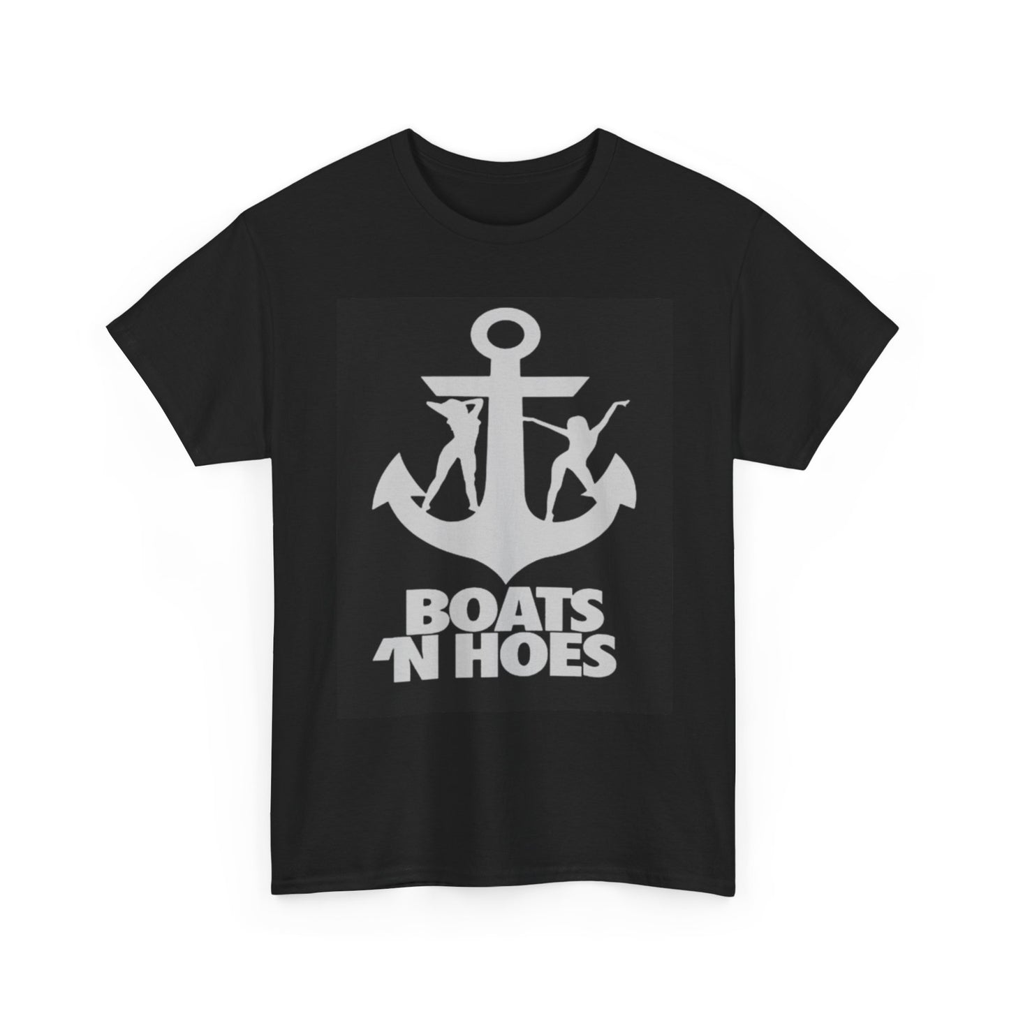 Boats And Hoes Graphic T Shirt Step Brothers Movie Unisex Heavy Cotton Tee
