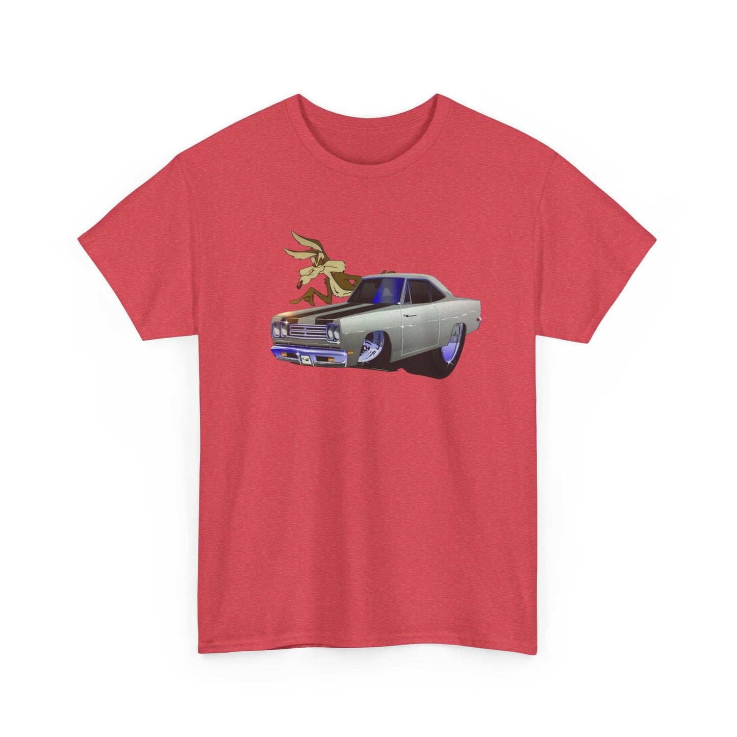 Plymouth Roadrunner Classic Graphic T Shirt Unisex Heavy Cotton Tee NEW