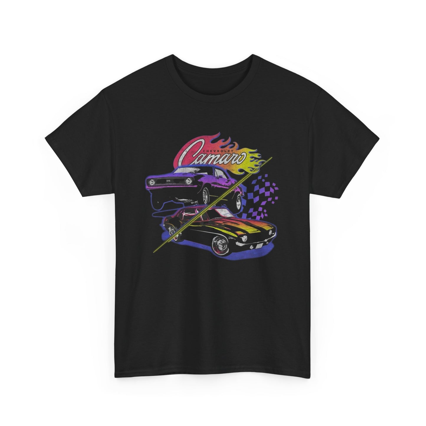 Chevrolet Camaro Vintage Muscle Graphic T Shirt NEW ADULT Tee