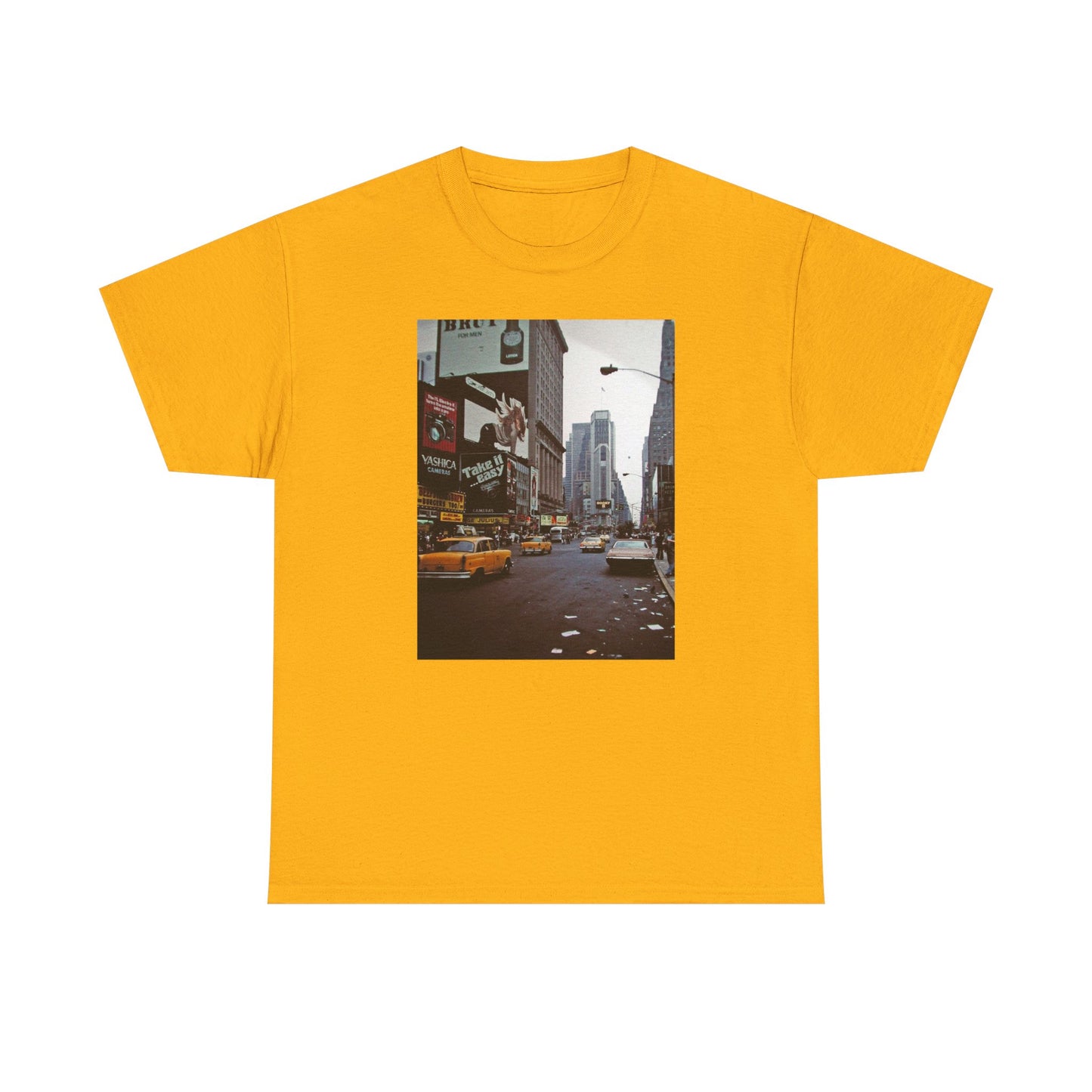 New York retro vintage supreme style Heavy Cotton Tee