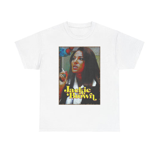 Jackie Brown Graphic T Shirt Vintage Poster Retro Unisex Heavy Cotton Tee