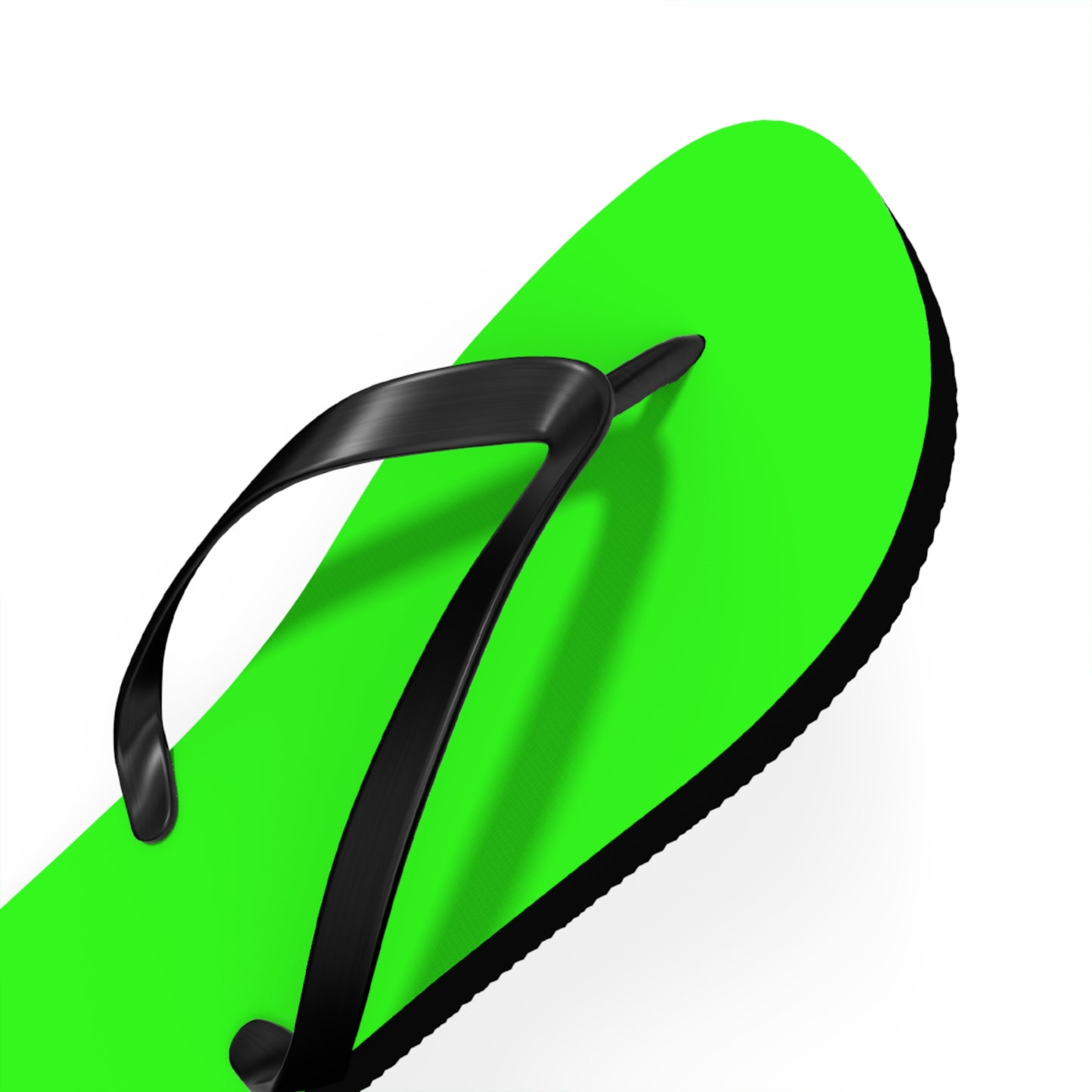 Neon Green Lime Flip Flops, Sandals Slides, Summer Footwear, Brand New