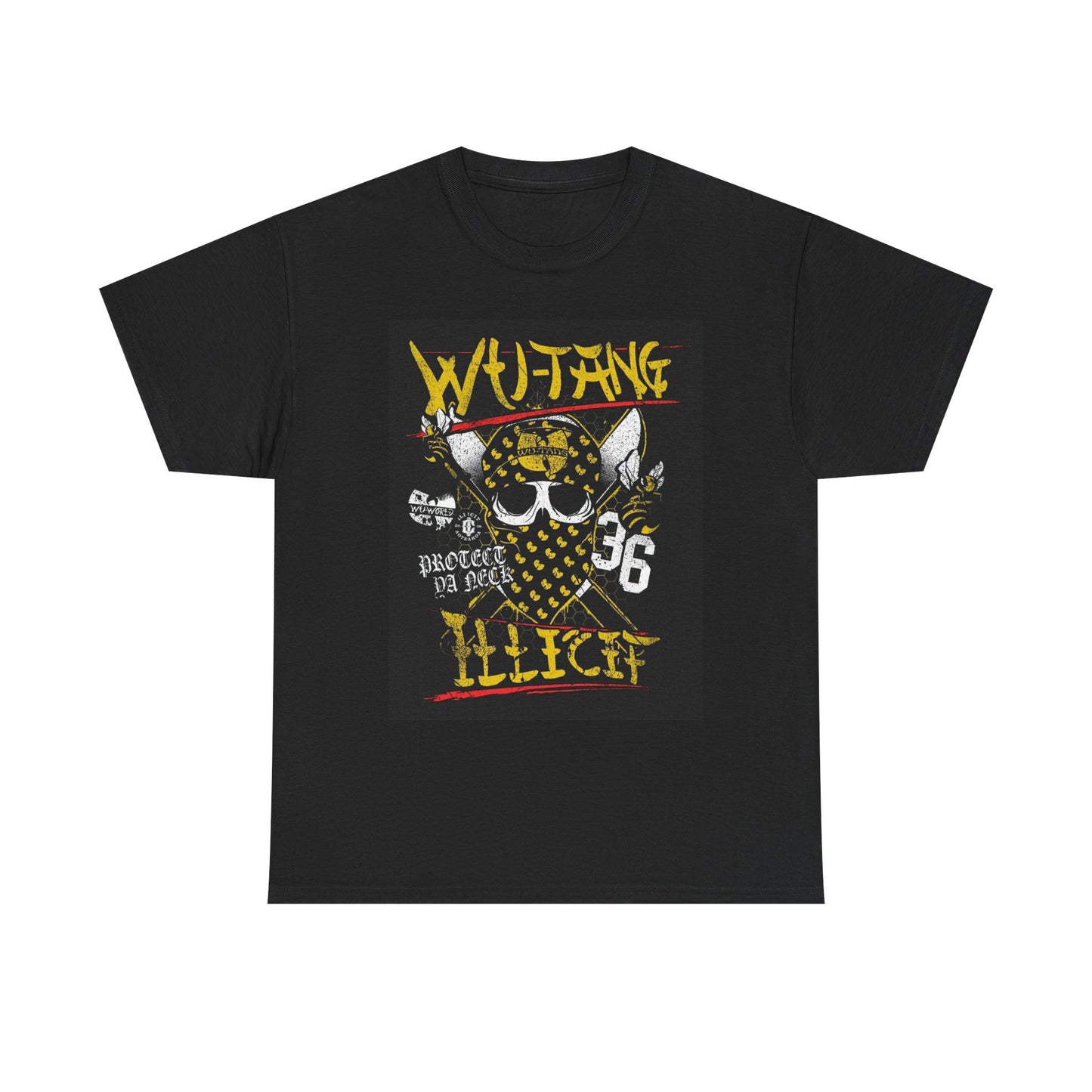 Wu Tang Graphic T Shirt Vintage Rap Apparel NEW Unisex Heavy Cotton Tee
