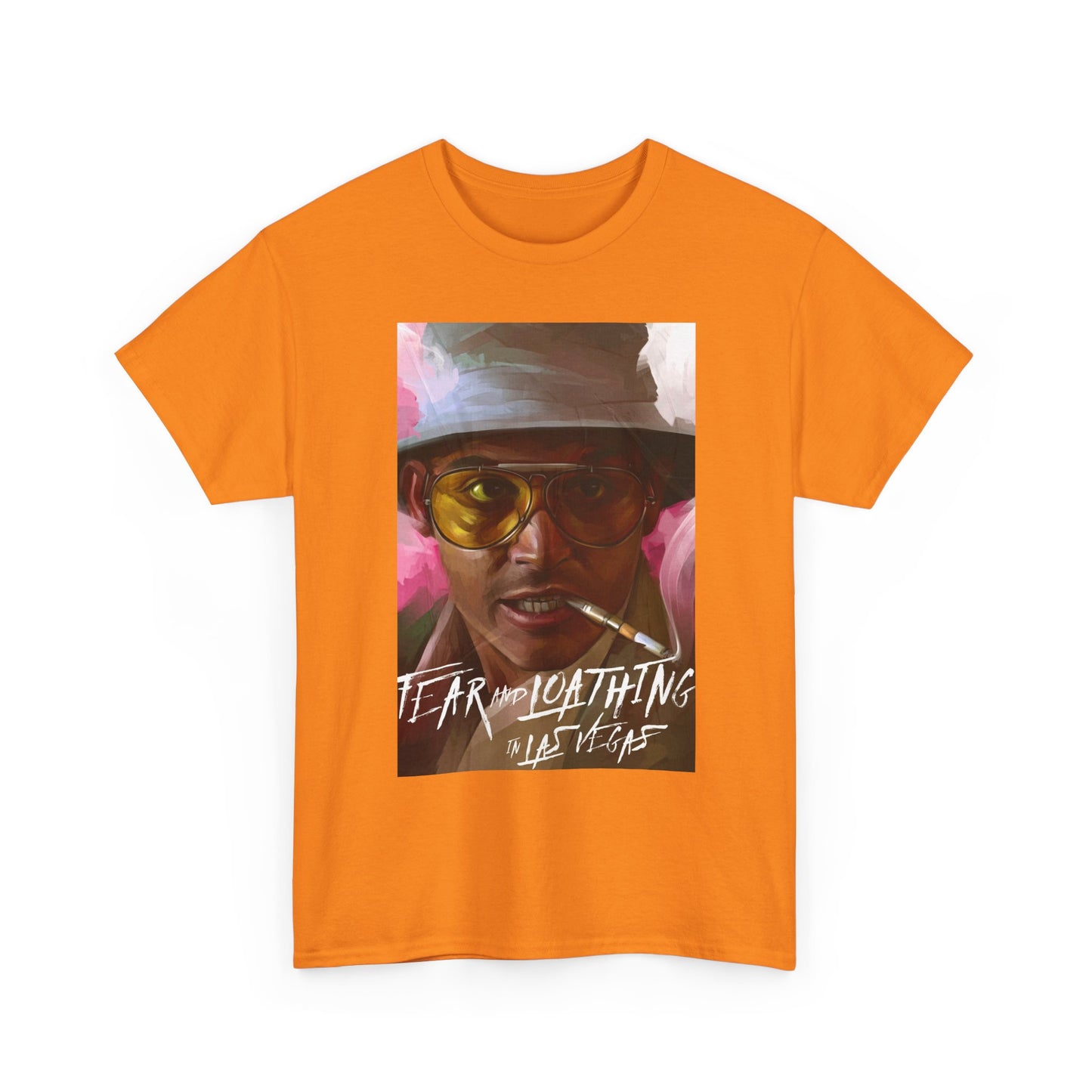Fear And Loathing Graphic T Shirt Retro Vegas Vintage Unisex Heavy Cotton Tee