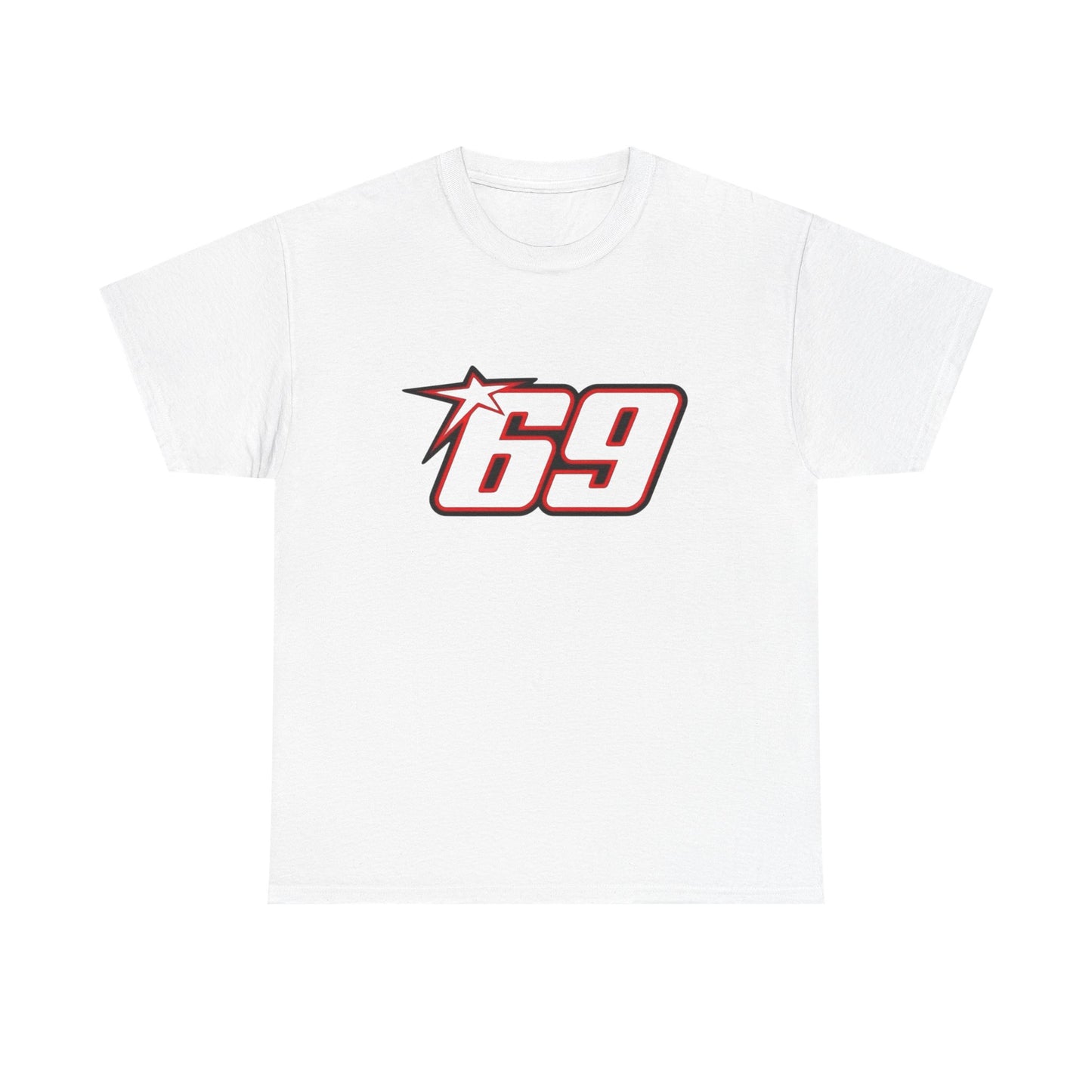 69 Retro Graphic T Shirt NEW Adult Unisex Heavy Cotton Tee