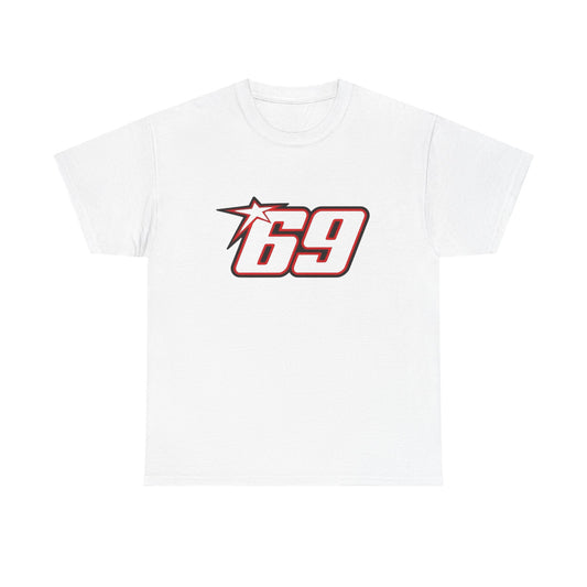 69 Retro Graphic T Shirt NEW Adult Unisex Heavy Cotton Tee