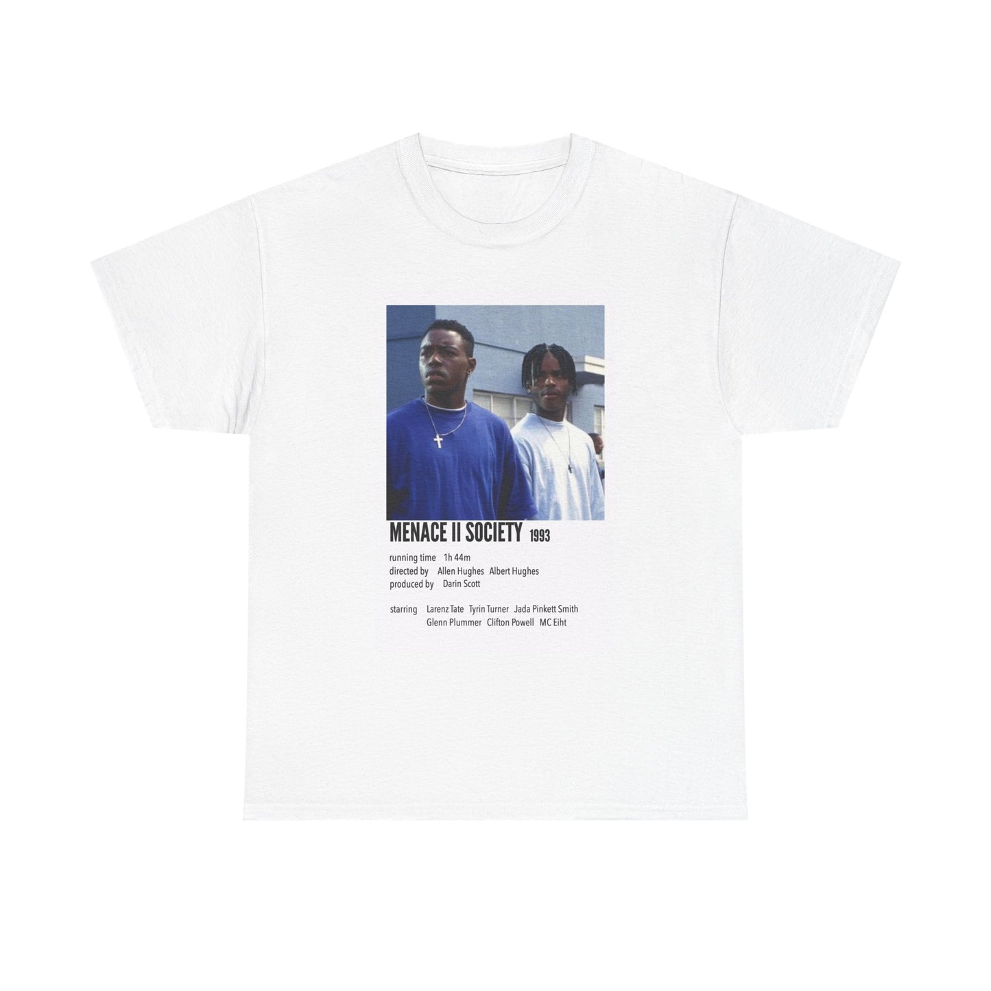 Menace To Society Graphic T Shirt Vintage Cali Movie Unisex Heavy Cotton Tee