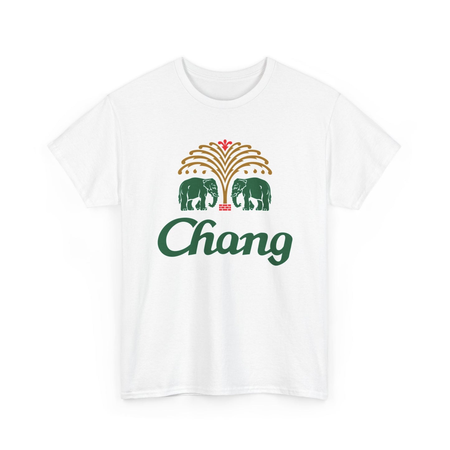 Chang Beer Graphic T Shirt Vintage Unisex Heavy Cotton Tee