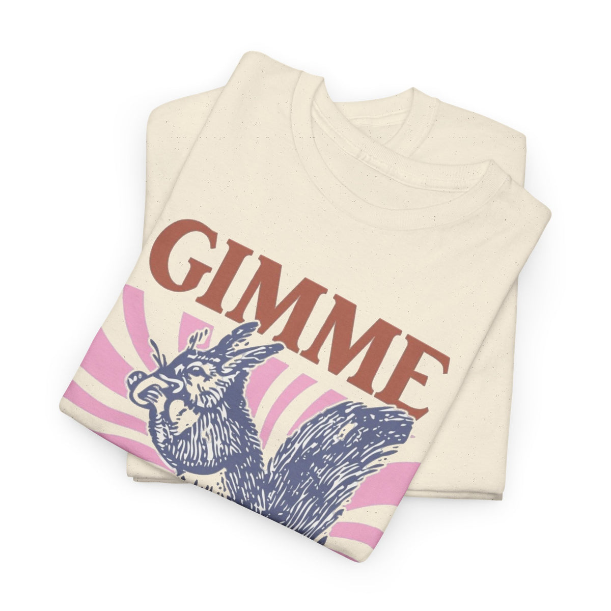 Gimme That Nut Funny Graphic T Shirt Men Sex Squirrel Jokes Heavy Cotton Tee