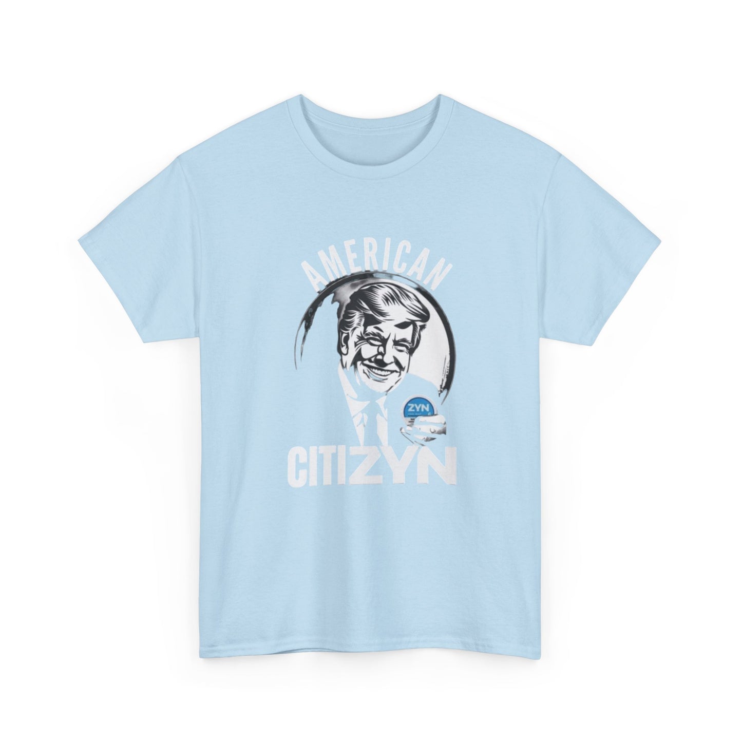 ZYN T-shirt funny Trump Shane Gillis Tucker Newport graphic Heavy Cotton Tee