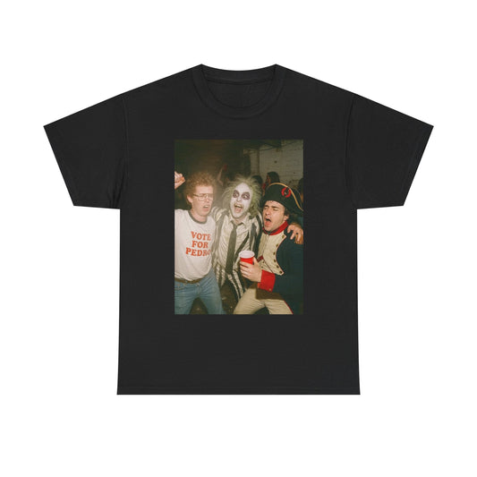 Beetlejuice And Napoleon Graphic T Shirt Funny Unisex Heavy Cotton Tee