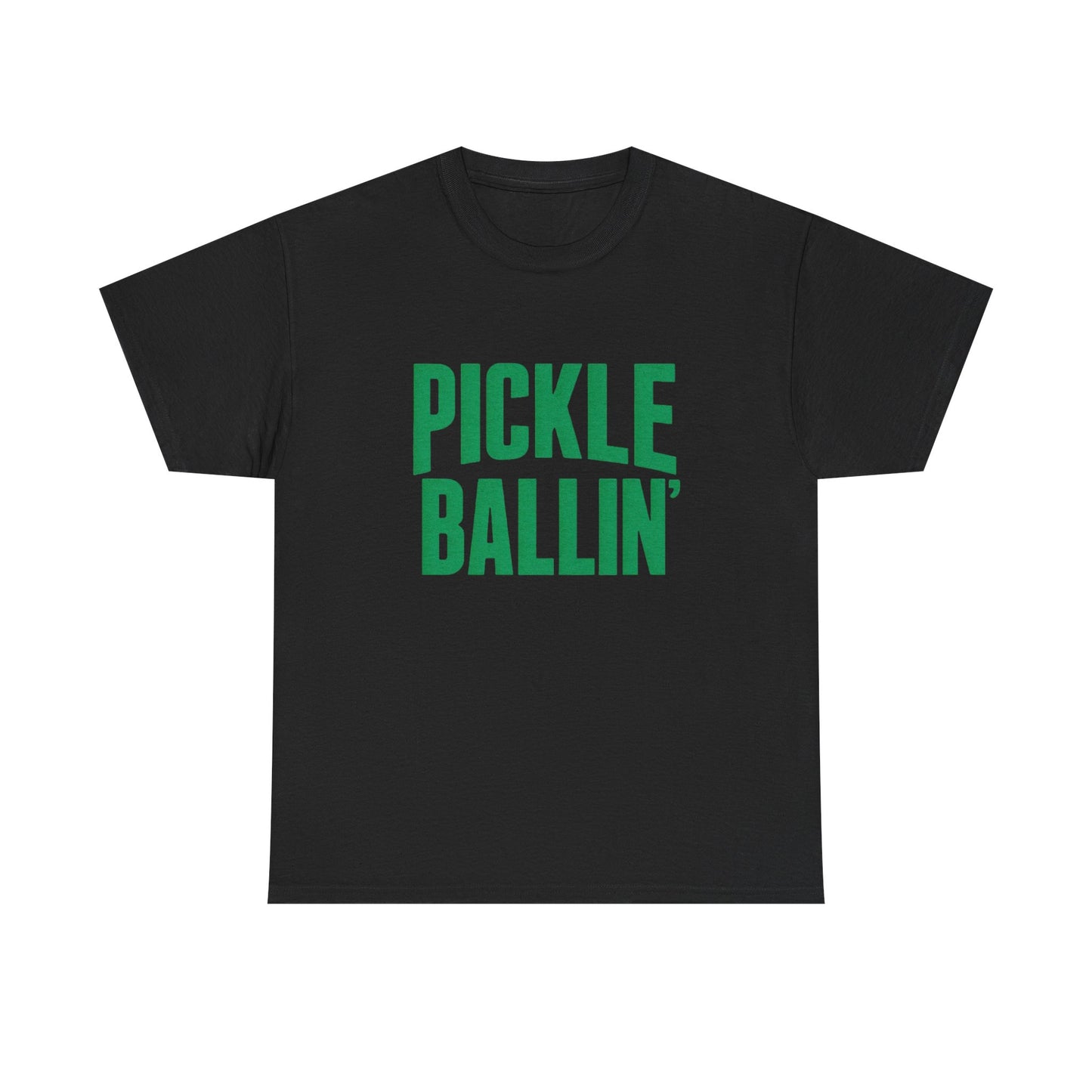 Pickle Ballin Retro Graphic T Shirt Heavy Cotton Tee
