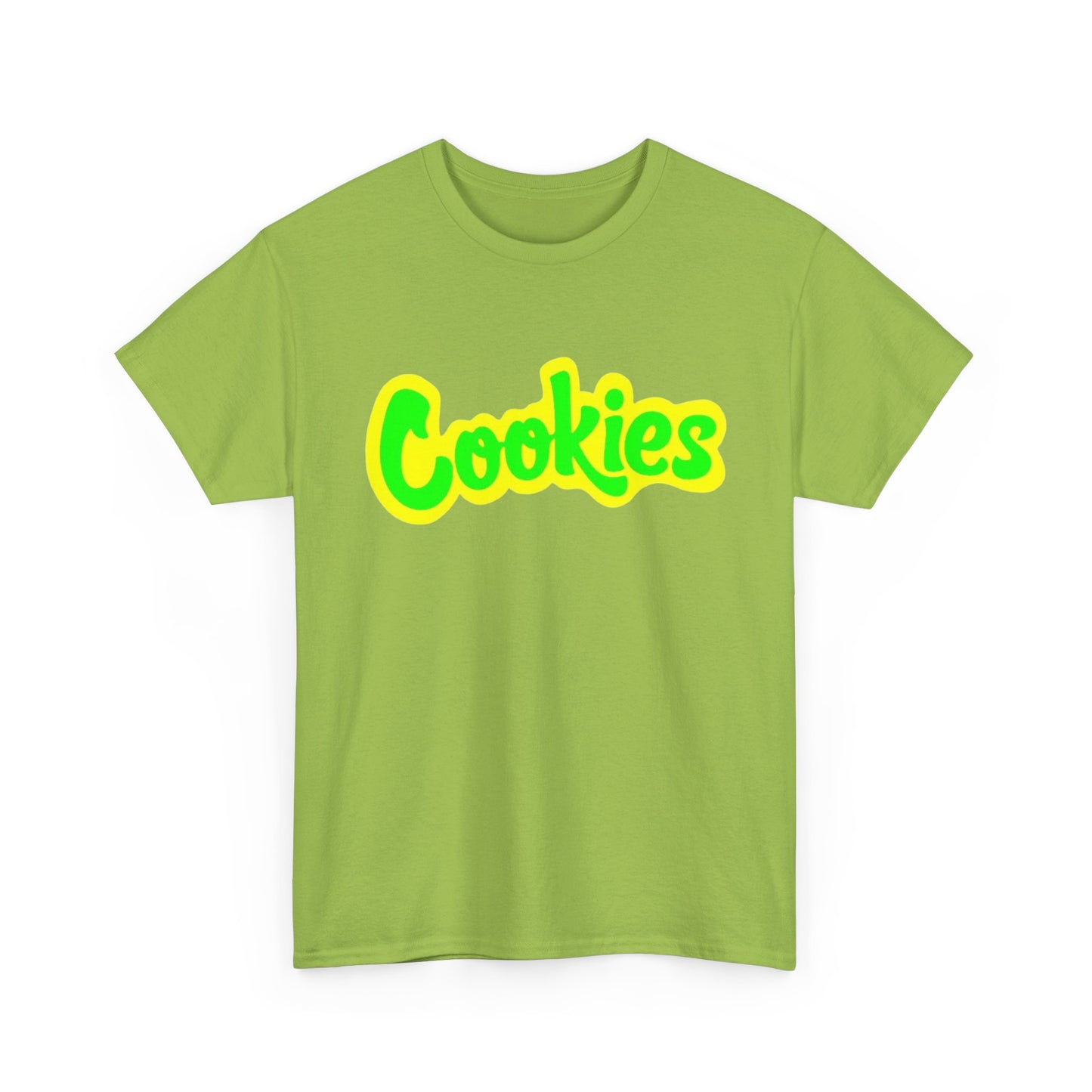 Cookies Tshirt Retro Logo Weed 420 California Unisex Heavy Cotton Tee