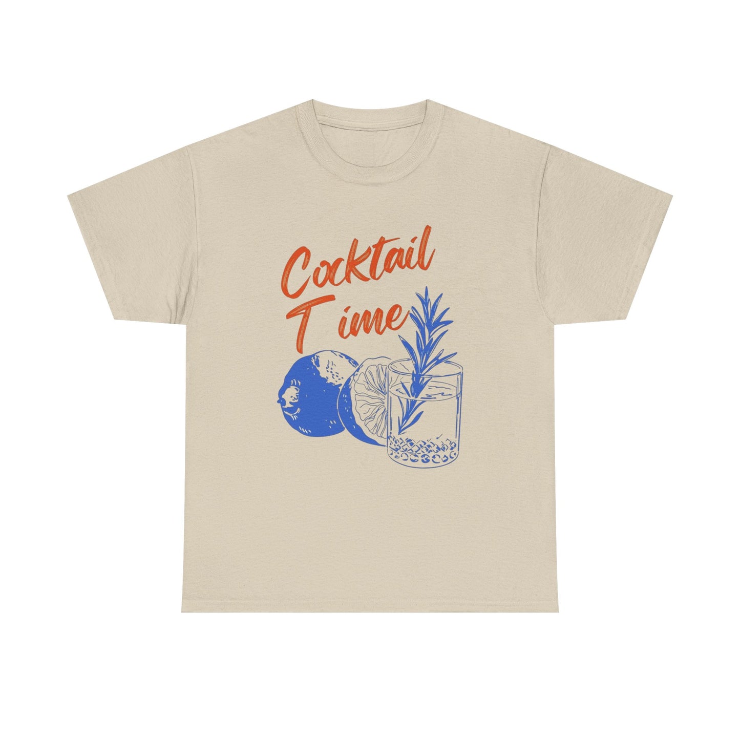 Cocktail Time Graphic T Shirt NEW ADULT