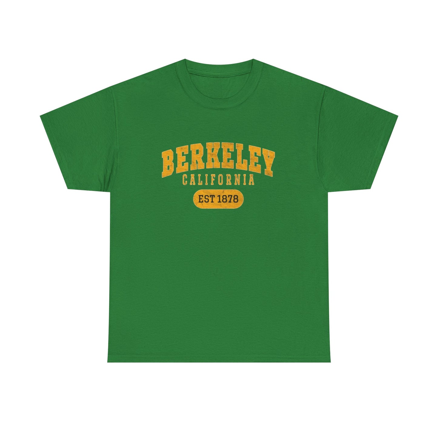 Berkeley California Retro Graphic T Shirt Men's Heavy Cotton Tee - Quality - Modern True to Size
