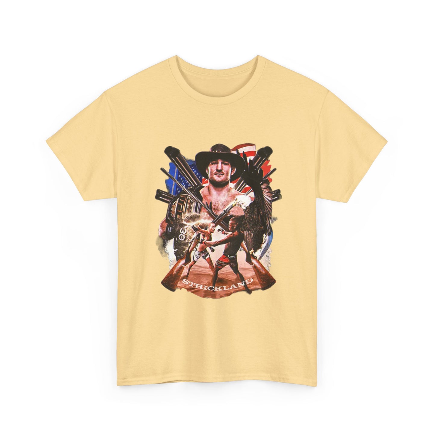 Sean Strickland T-shirt UFC graphic mma wrestling Unisex Heavy Cotton Tee