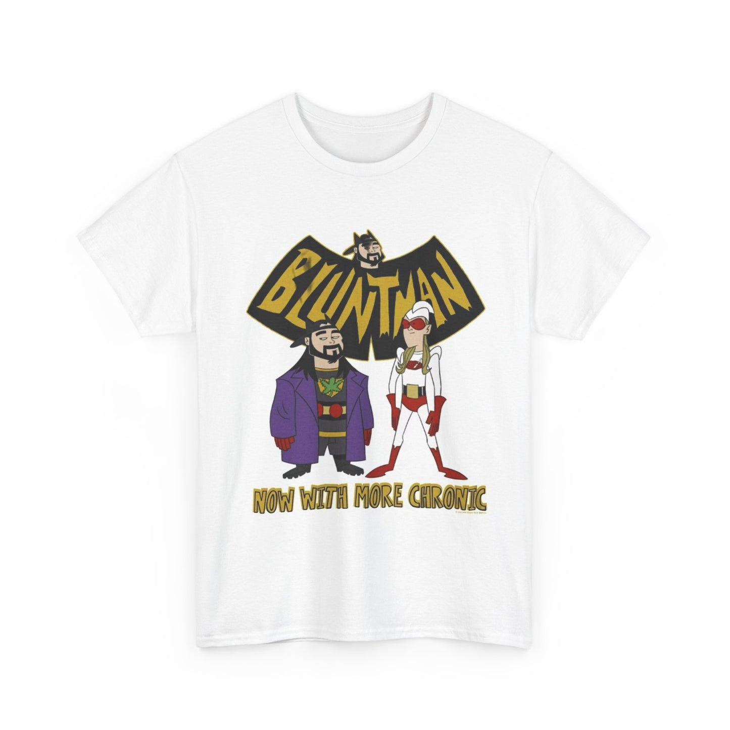 Jay And Silent Bob Shirt Retro Graphic Movie Poster Bluntman Unisex Heavy Cotton