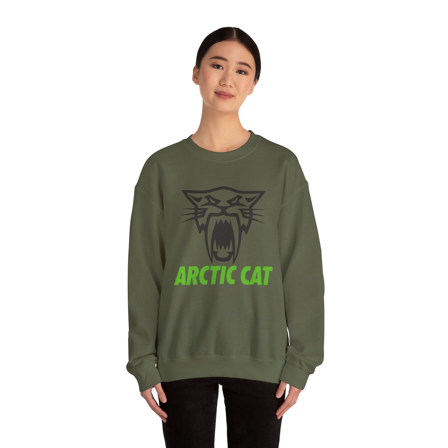 Arctic Cat Graphic Sweater Unisex Heavy Blend™ Crewneck Sweatshirt