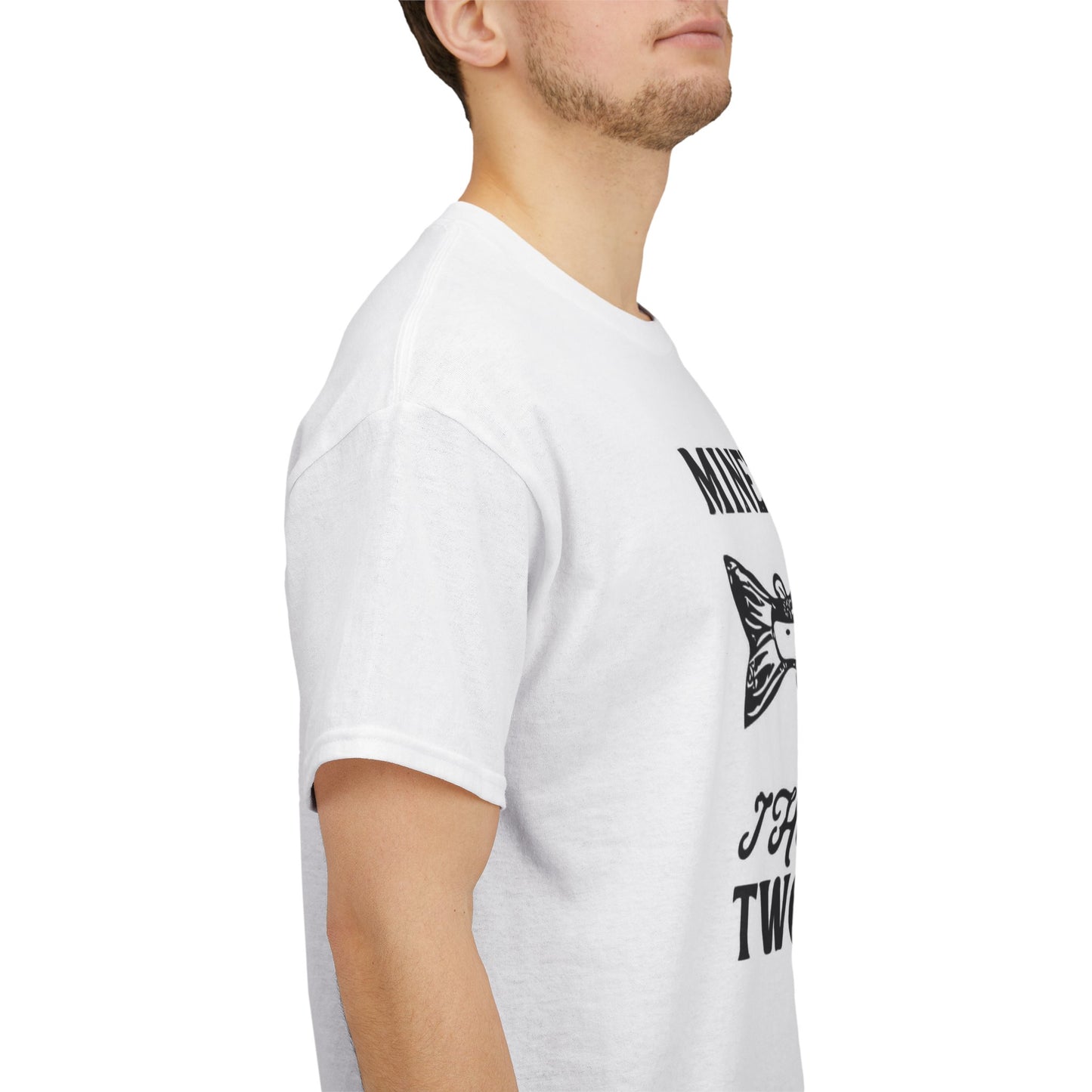 Funny Fishing Graphic T Shirt Big Jokes Humor Men's Heavy Cotton Tee