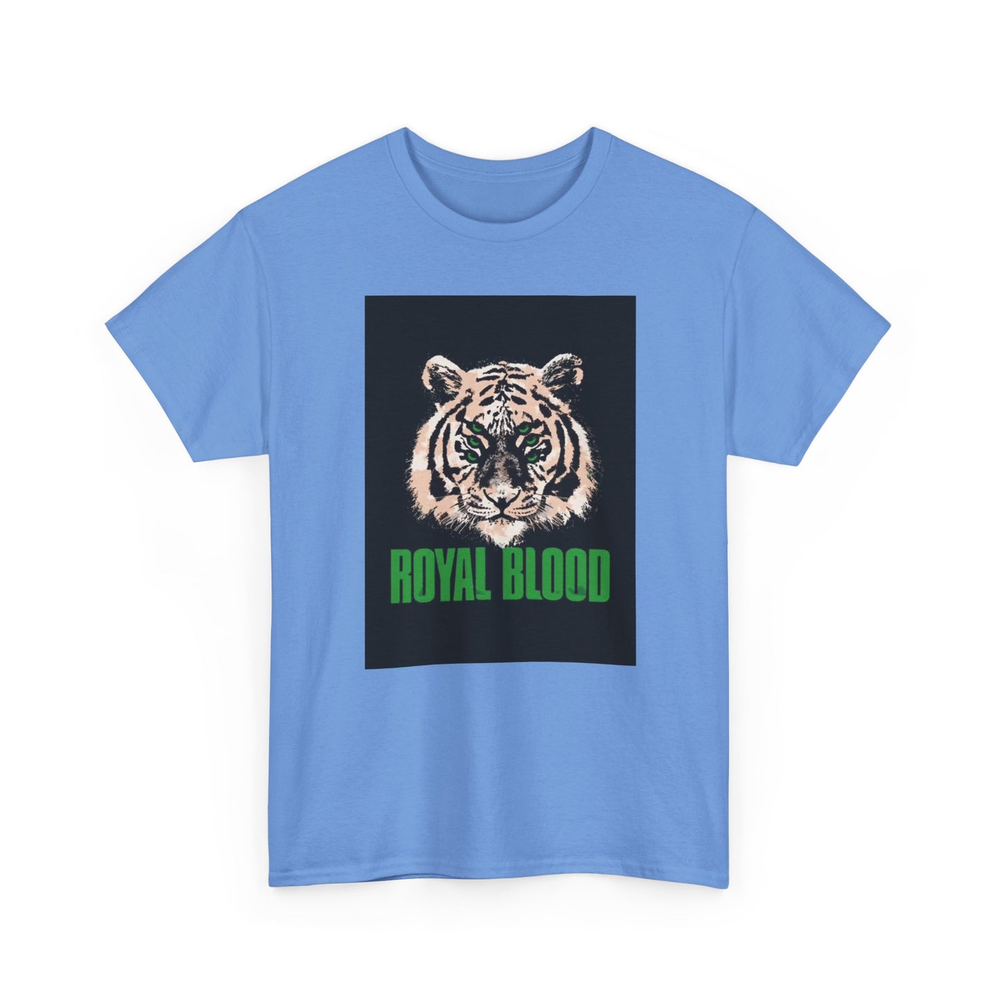 Royal Blood Tshirt Rock band Graphic Tiger Unisex Heavy Cotton Tee Vintage art