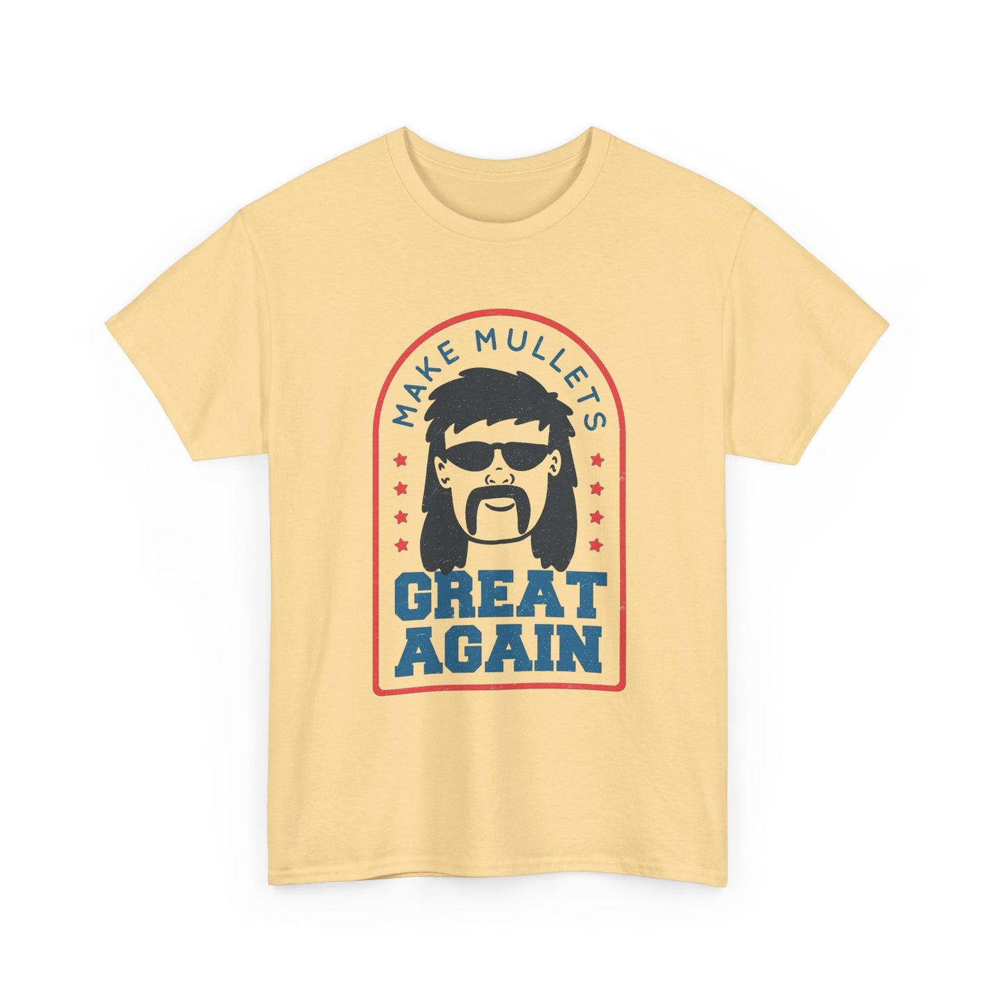 Make Mullets Great Again Funny Graphic T Shirt NEW ADULT