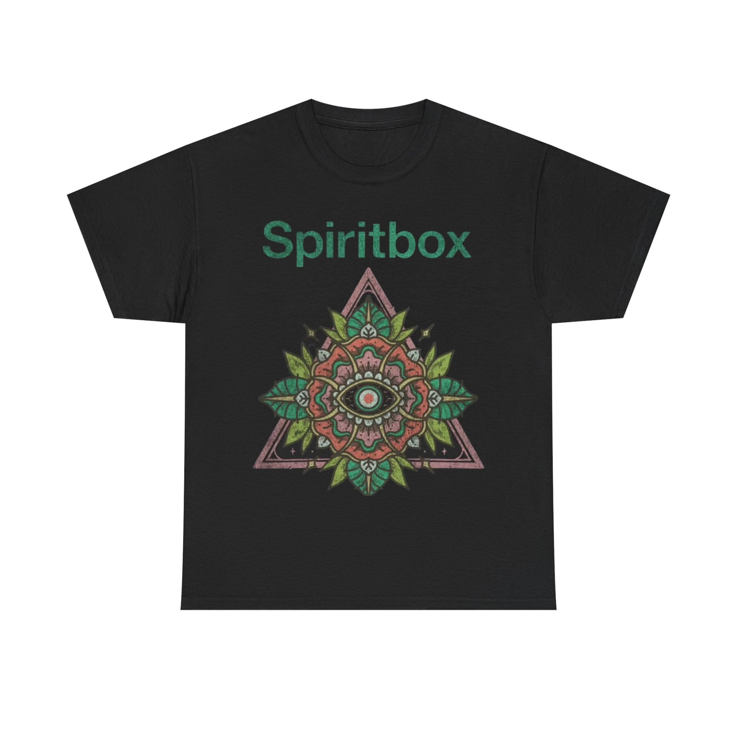Spirit box T-shirt vintage rock art retro graphic Unisex Heavy Cotton Tee