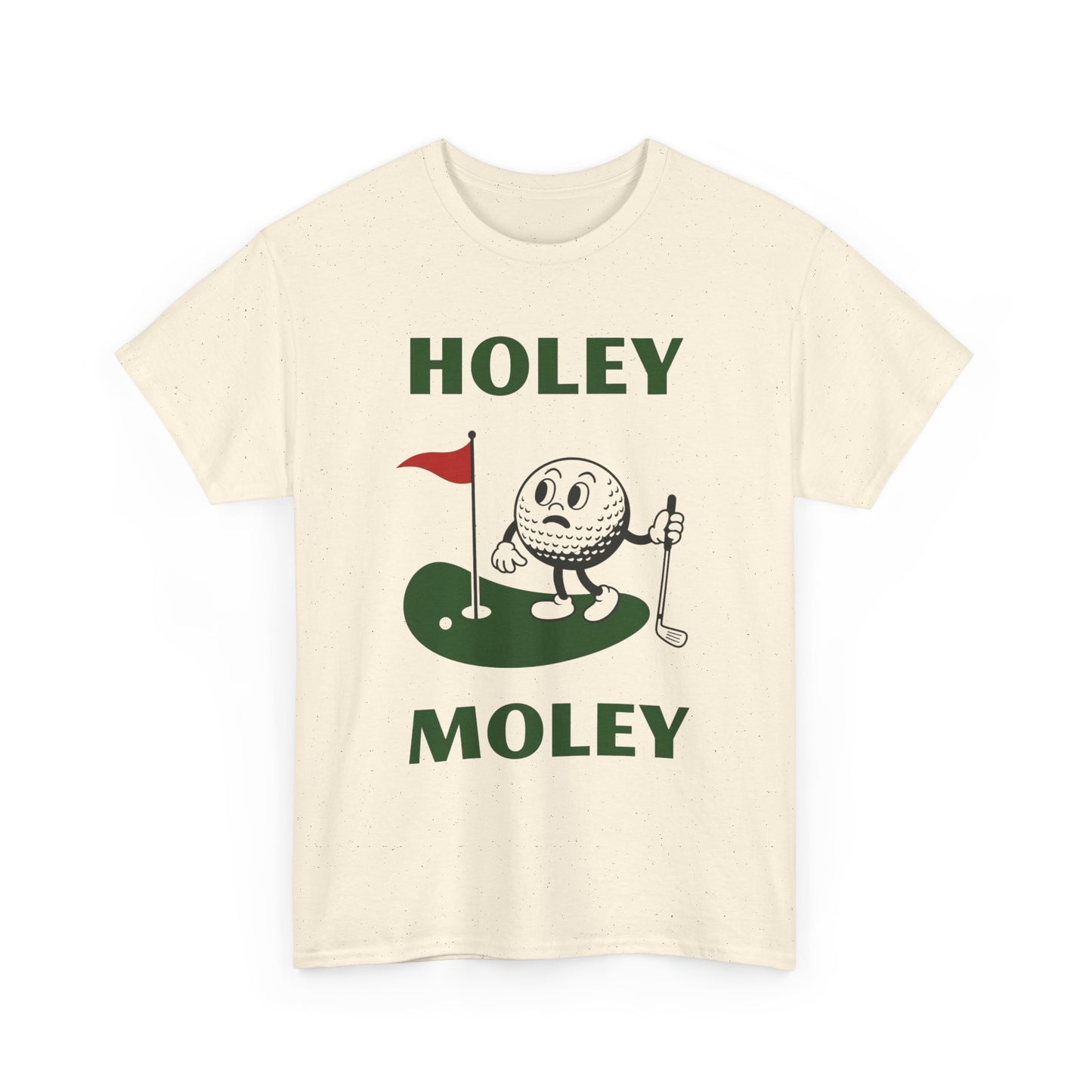 Holey Moley Golf Graphic T Shirt ADULT NEW
