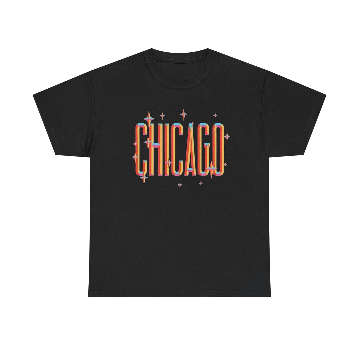 Chicago Stars Graphic T-Shirt Unisex Heavy Cotton Tee