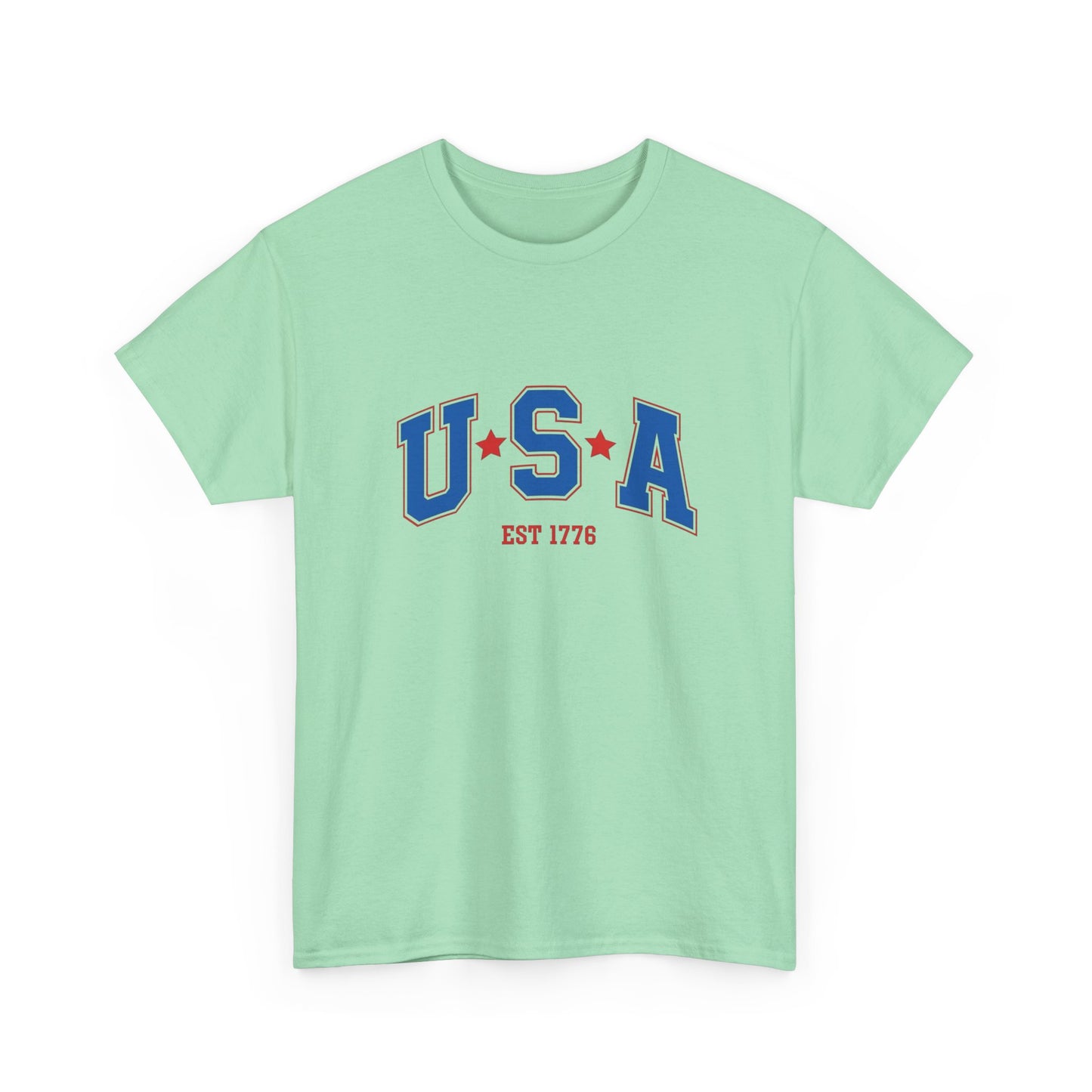 USA 1776 America Graphic T Shirt Adult New Tee