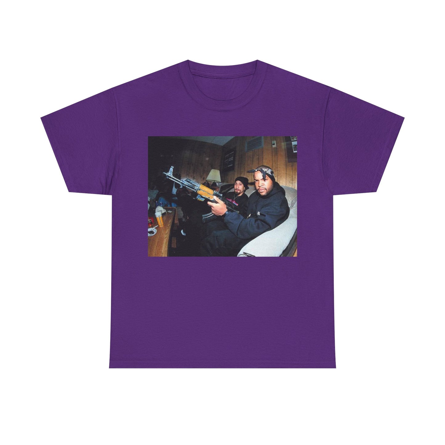 Ice cube T-shirt vintage 90s NWA California retro meme Unisex Heavy Cotton Tee