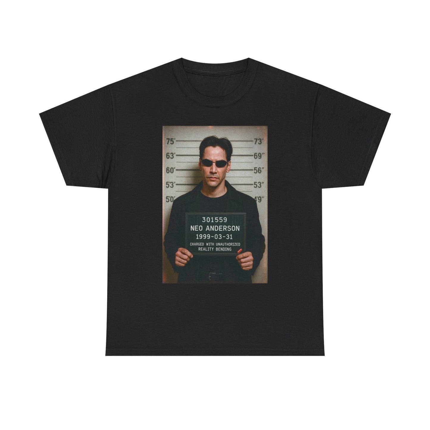 The Matrix Funny T Shirt Graphic Unisex Heavy Cotton Tee NEW GIFT