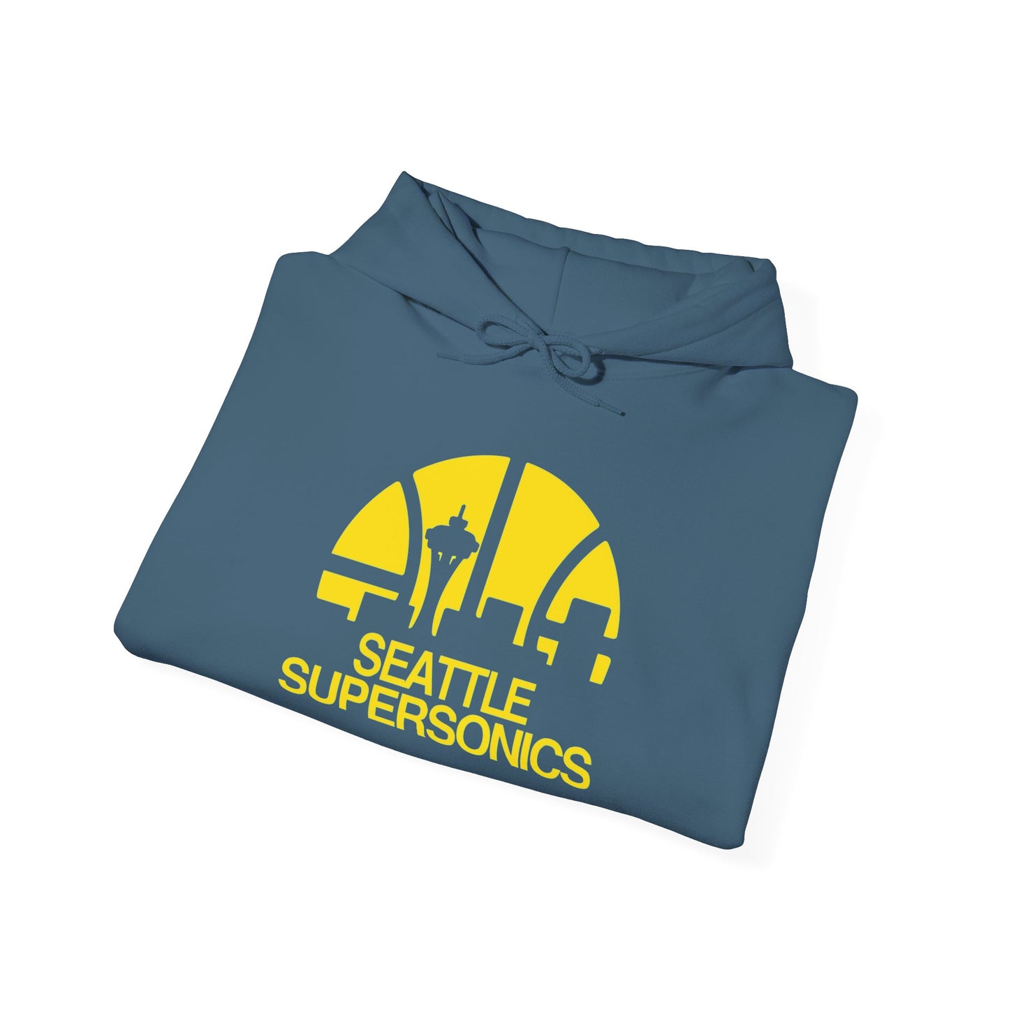 Seattle Supersonic's Graphic Hoodie Heavy Blend™ NEW Sweatshirt