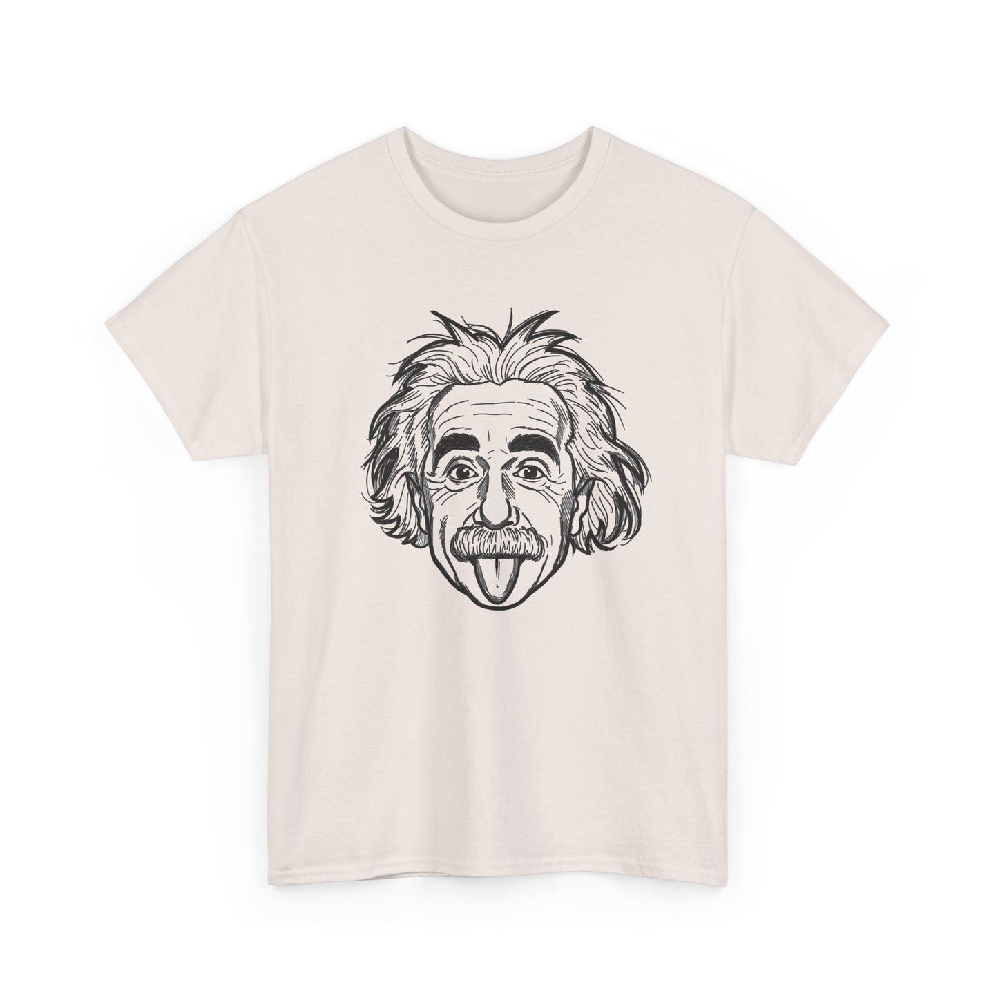 Einstein Science Vintage Funny Graphic T Shirt NEW Unisex Heavy Cotton Tee