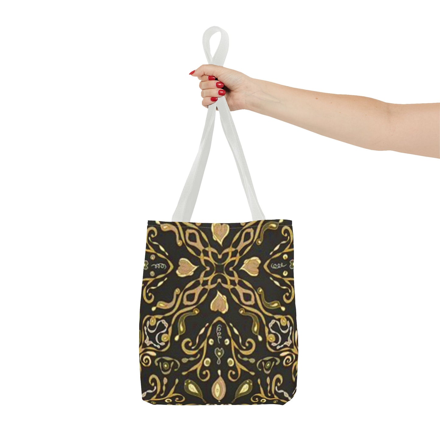 Gold Modern Design BRAND NEW Tote Bag (AOP)