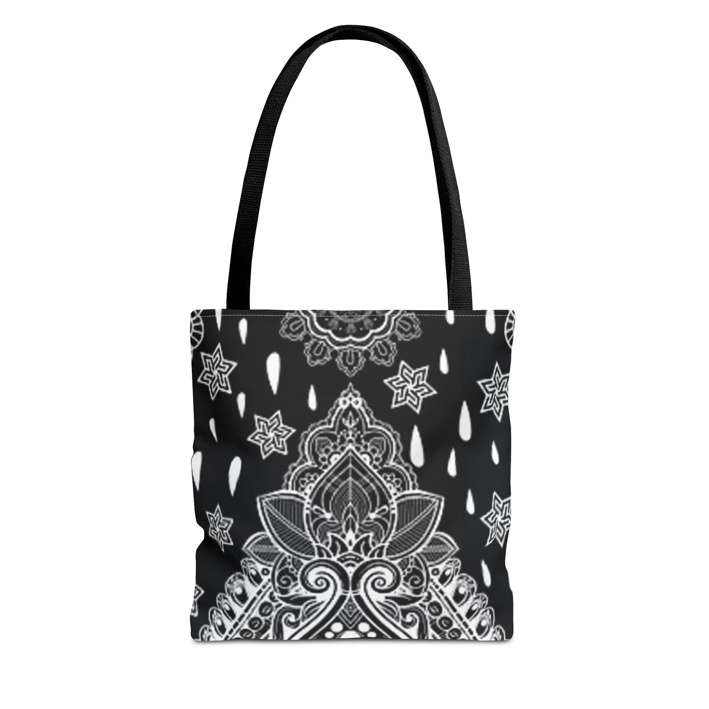 Black And White Paisley Multi Color BRAND NEW MODERN Tote Bag (AOP)