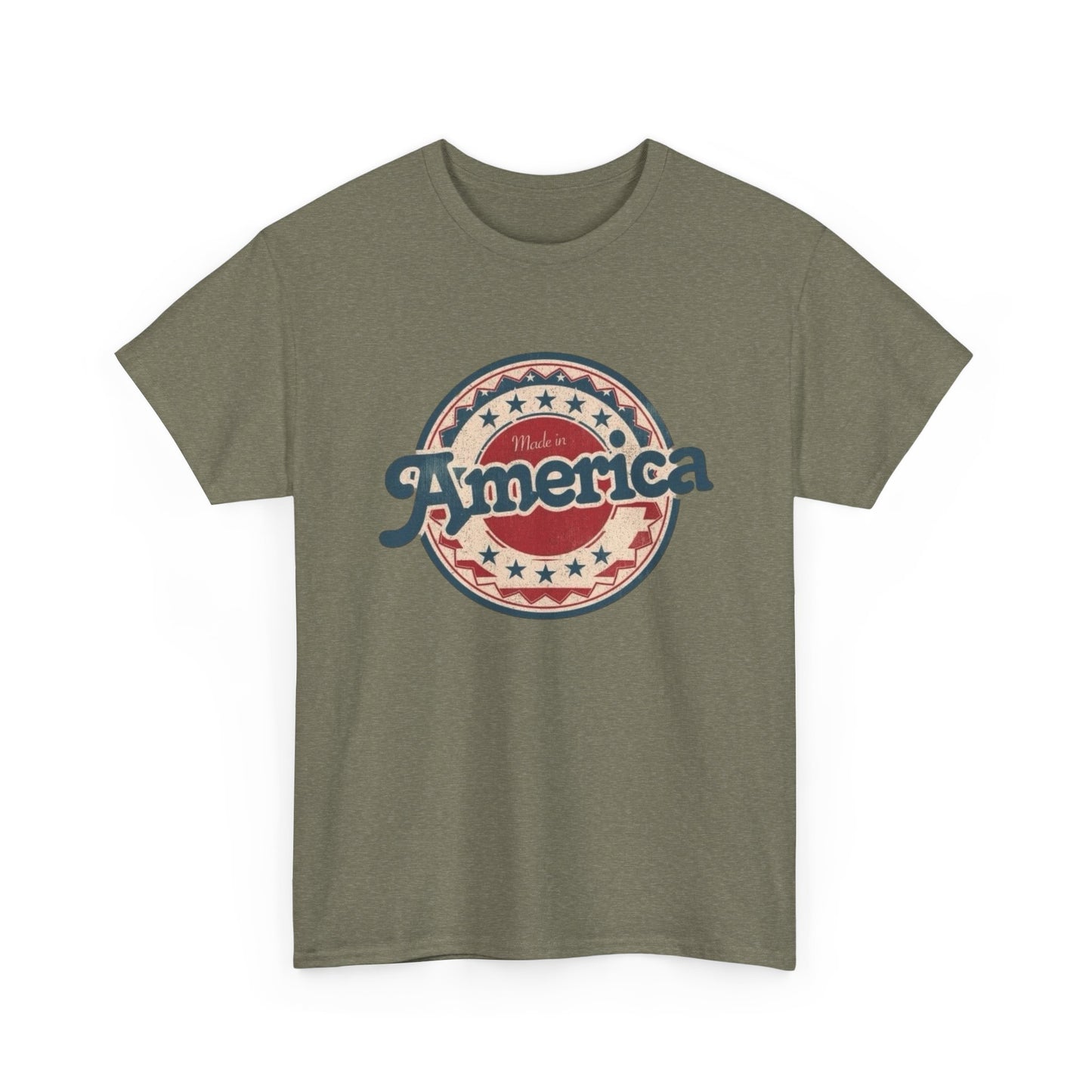 Made In America Graphic T Shirt Unisex NEW Heavy Cotton Tee