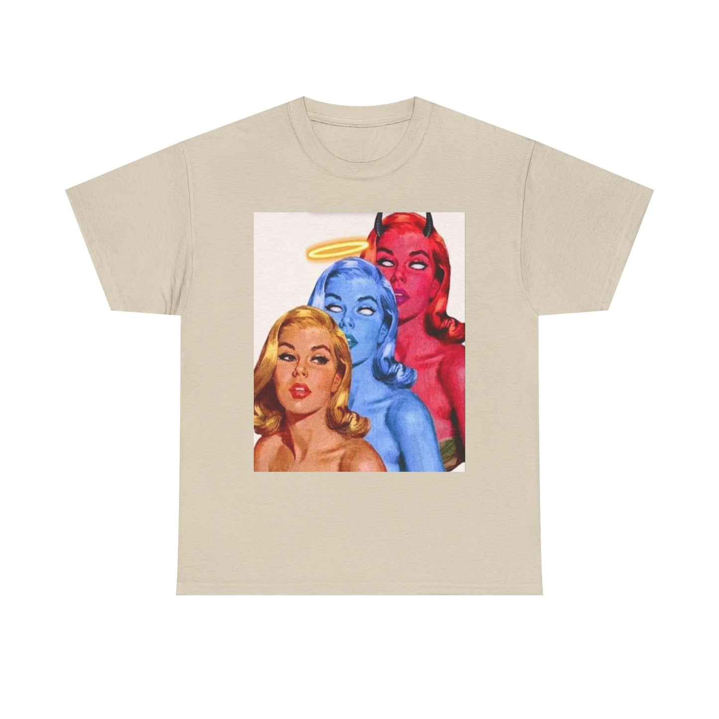 Different Personalities Graphic T-Shirt Women's Heavy Comfy Cotton Tee