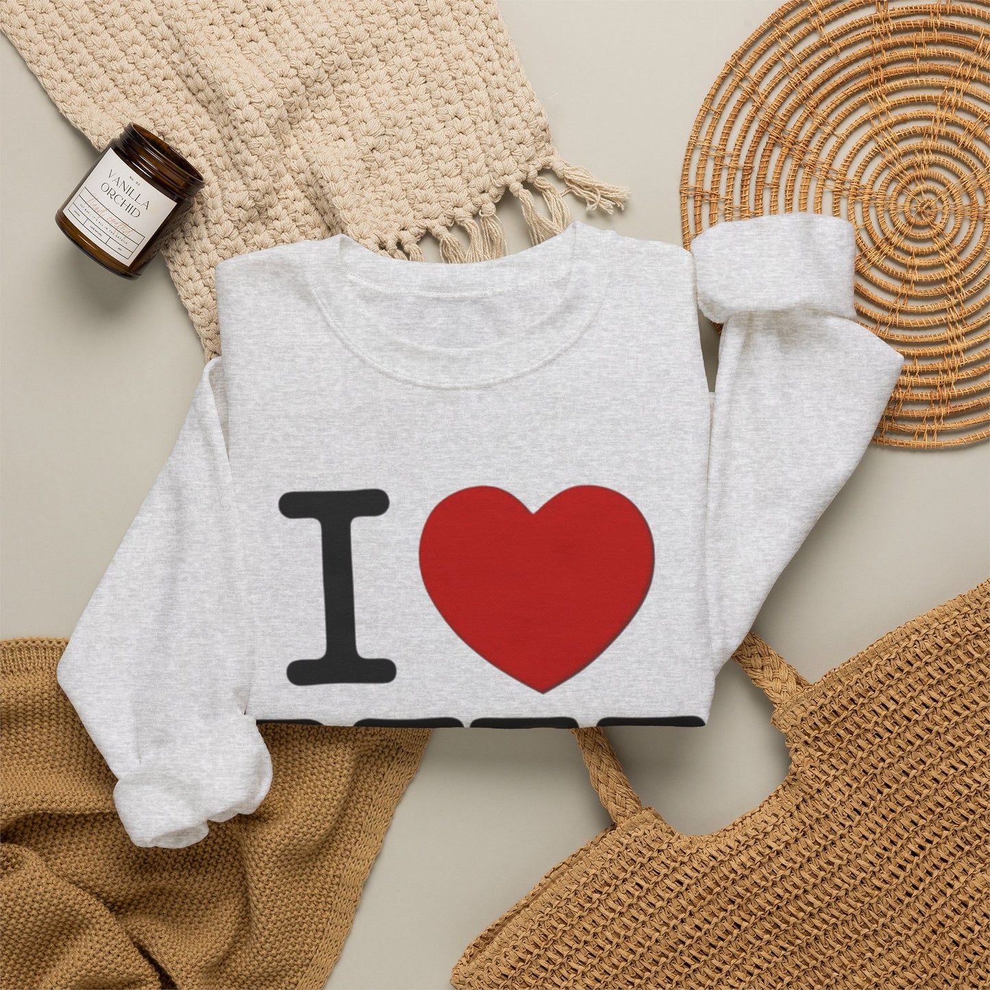 I Love New York Sweater NEW Unisex Heavy Blend™ Crewneck Sweatshirt