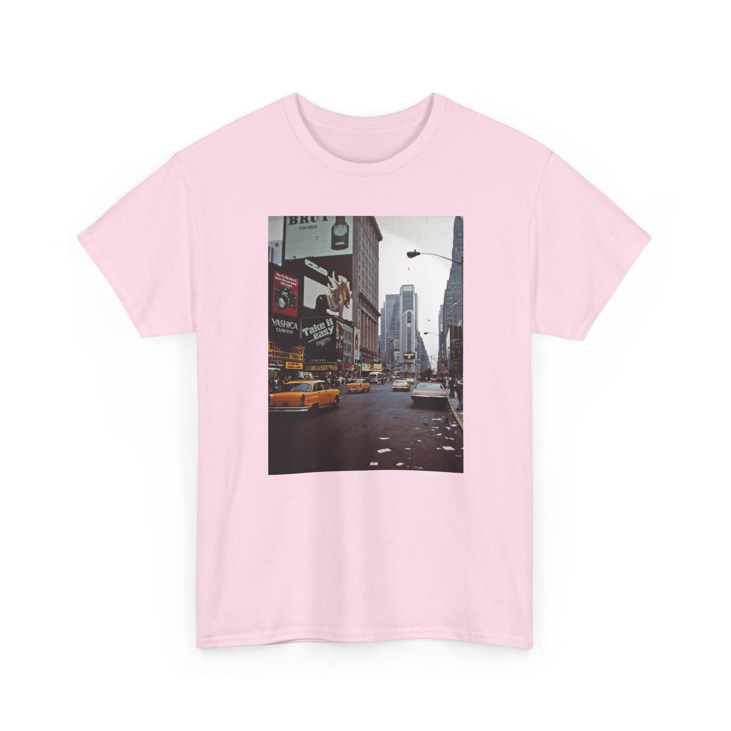 New York retro vintage supreme style Heavy Cotton Tee