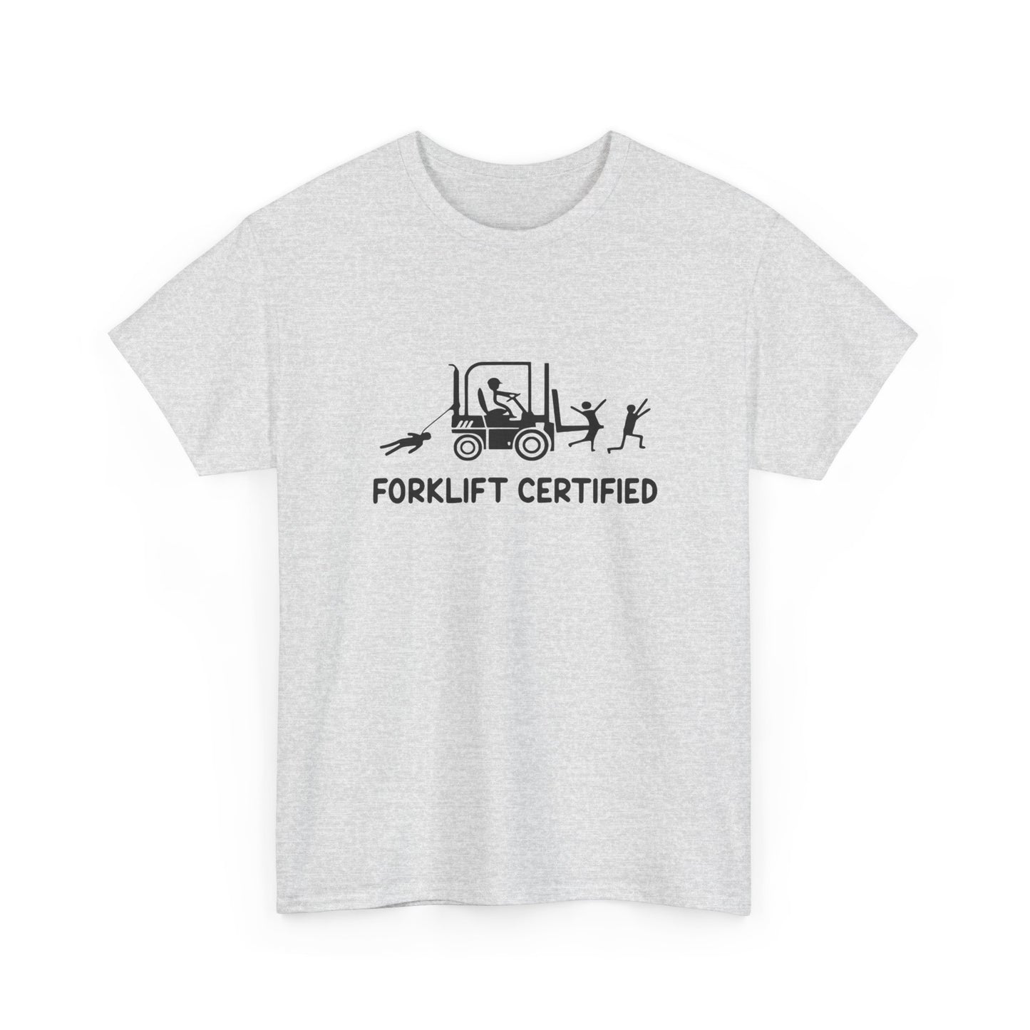 Forklift Certified Funny Graphic T Shirt NEW ADULT Tee