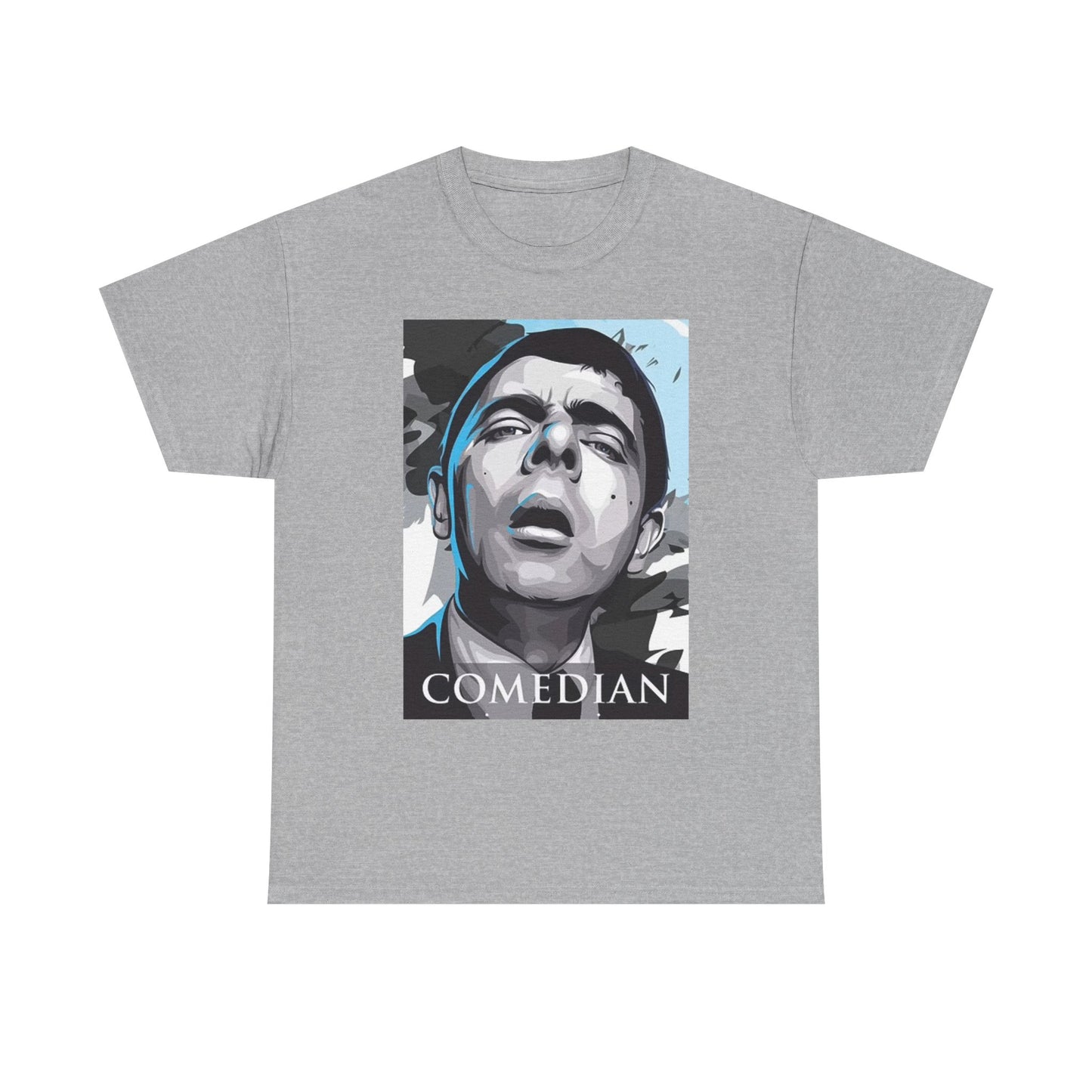 Mr Bean Graphic T Shirt Retro Comedian Vintage Unisex Heavy Cotton Tee