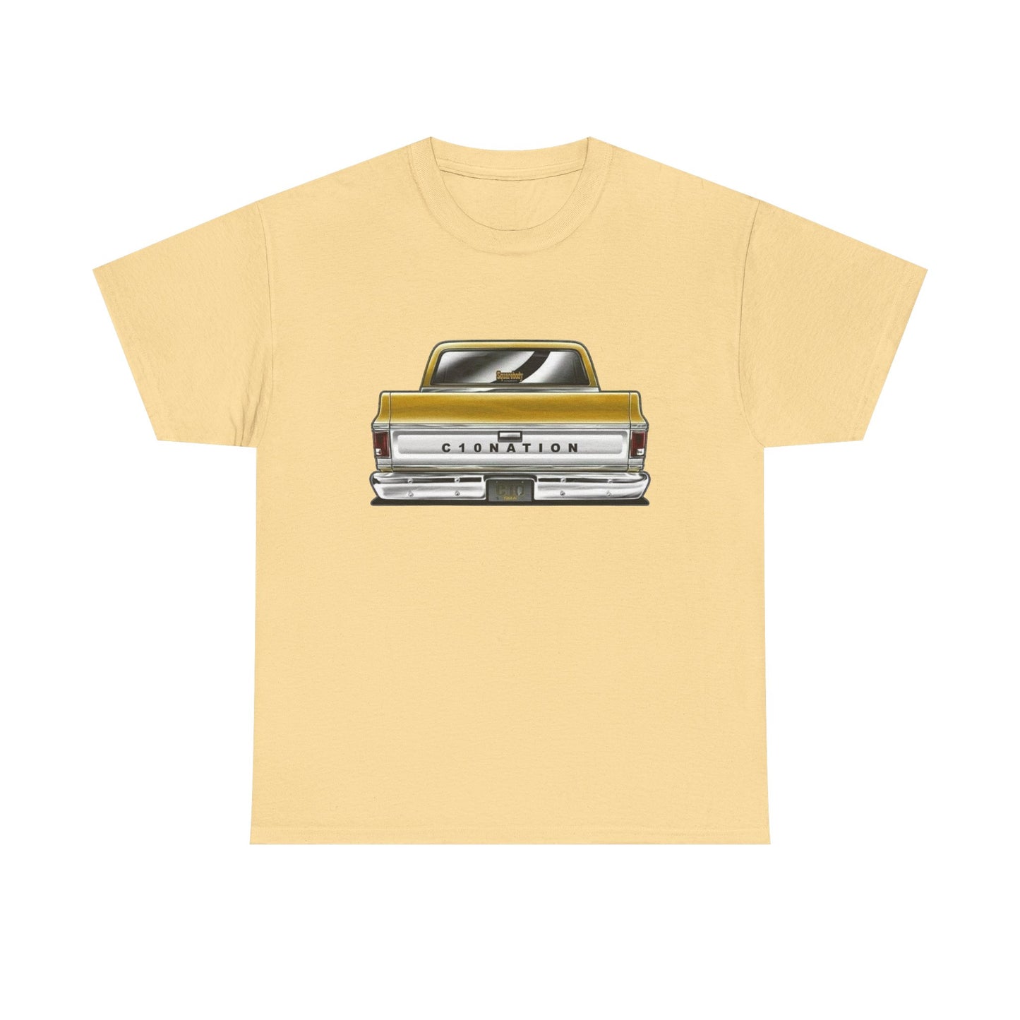 Chevy C10 Retro Trucks Graphic T Shirt Unisex Heavy Cotton Tee NEW