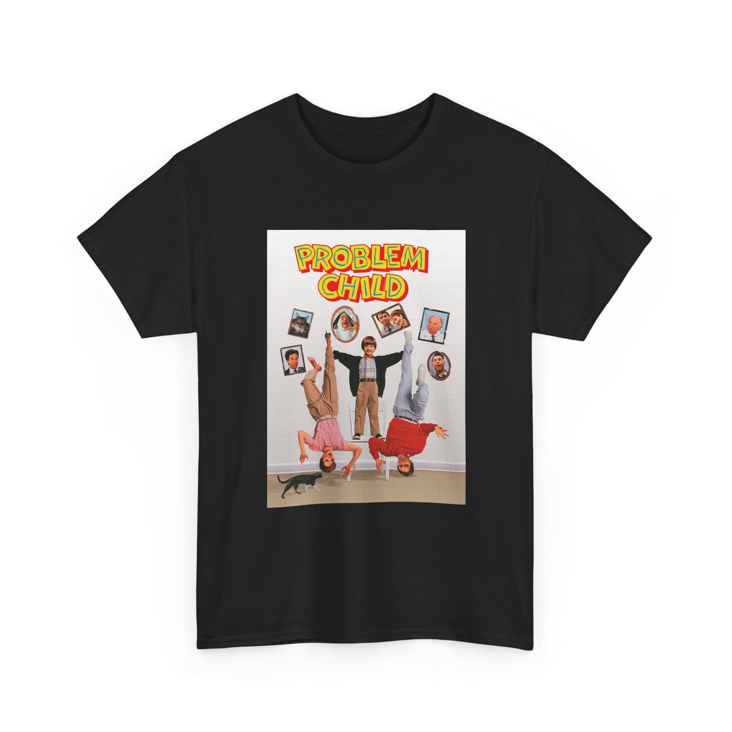 Problem Child T shirt Funny Movie Poster Vintage Unisex Heavy Cotton Tee