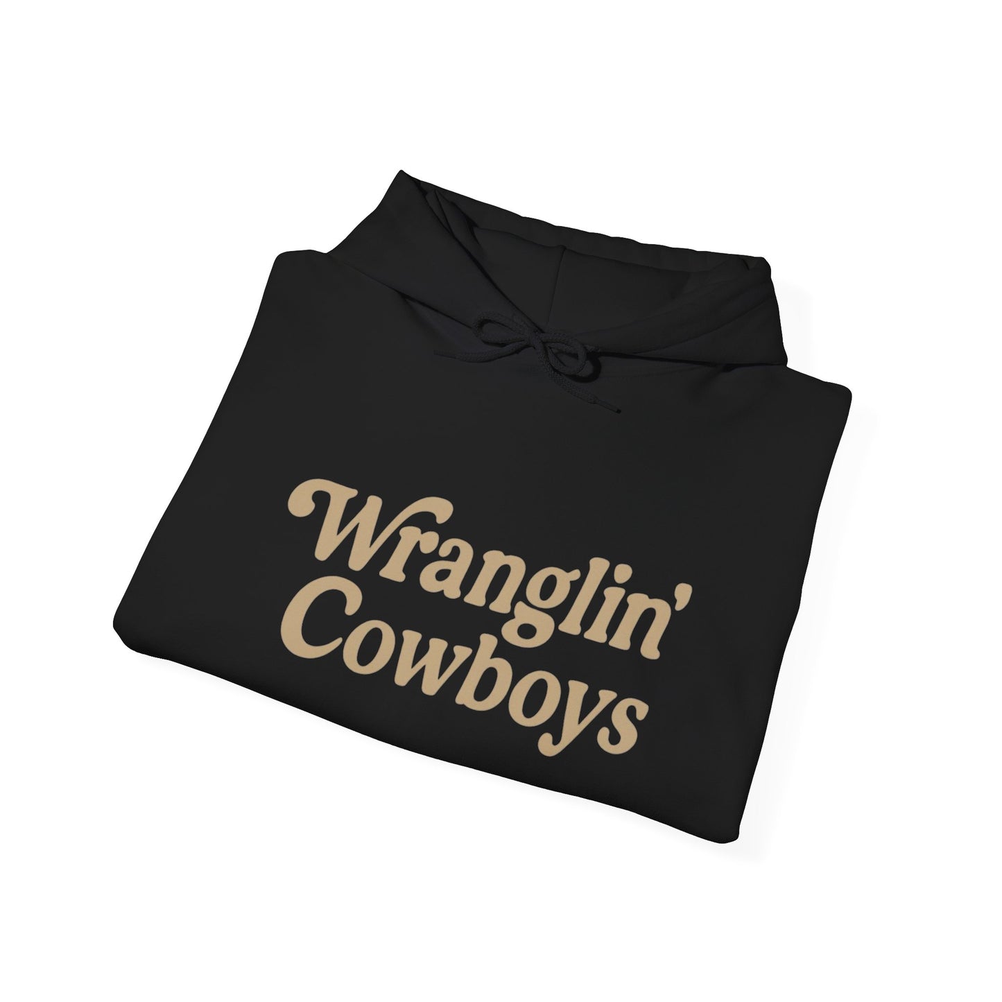 Wrangling Cowboys Hoodie NEW ADULT Unisex Hooded Sweatshirt