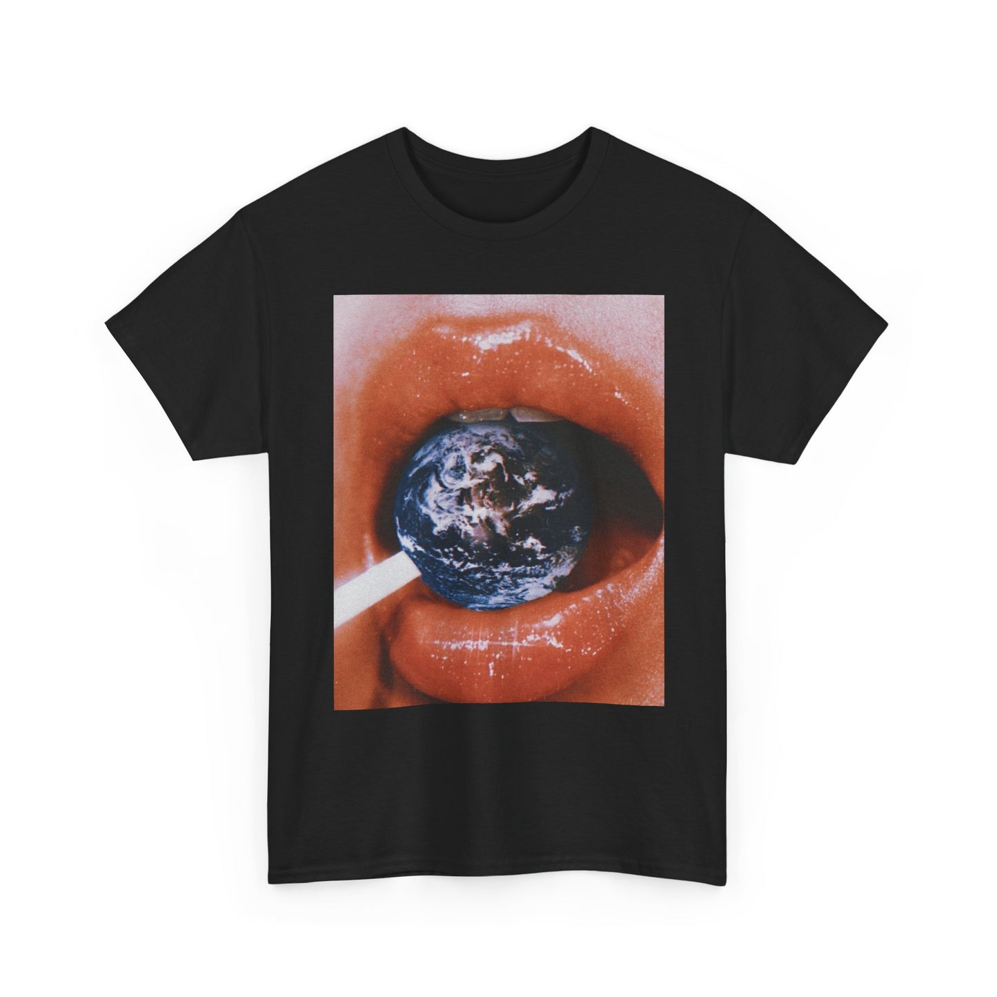 Earth Loli Pop Graphic T Shirt NEW Adult Unisex Heavy Cotton Tee