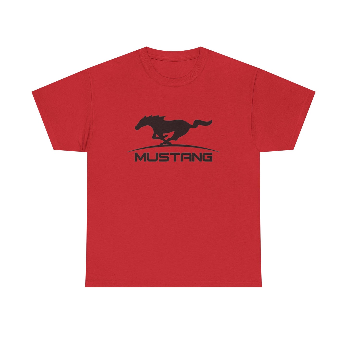Mustang Muscle Car Graphic T Shirt Retro Ford Vintage Unisex Heavy Cotton Tee