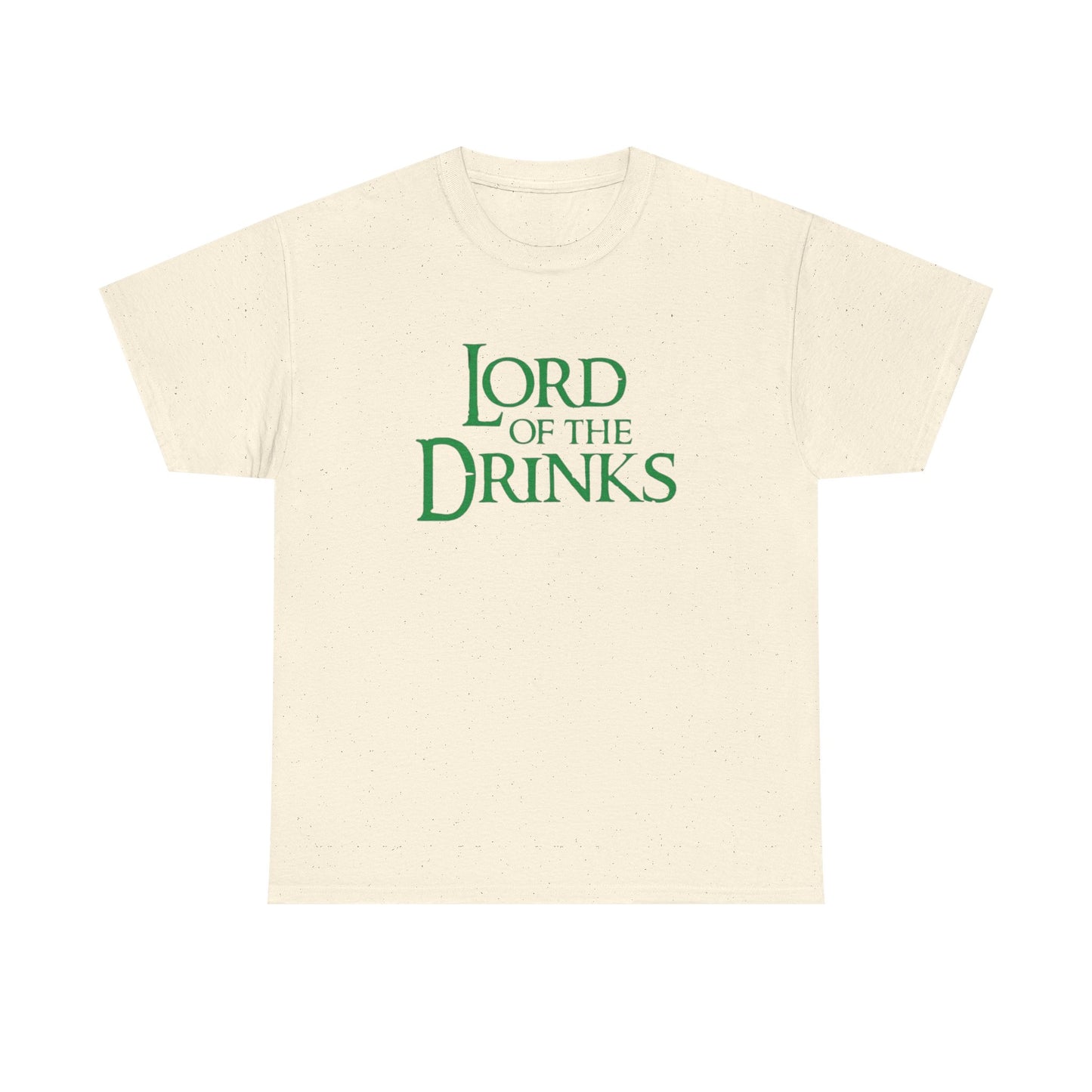 Lord Of The Drinks Funny Graphic T-Shirt Unisex Heavy Cotton Tee Gift NEW