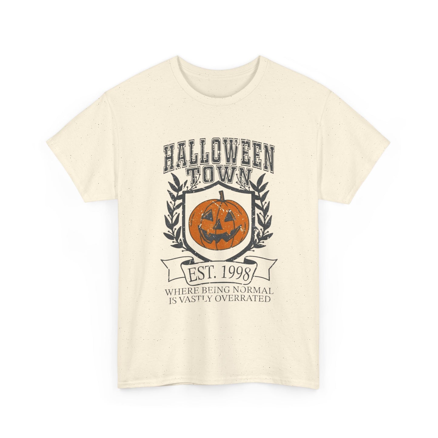 Halloween Town Graphic T Shirt Unisex NEW Heavy Cotton Tee