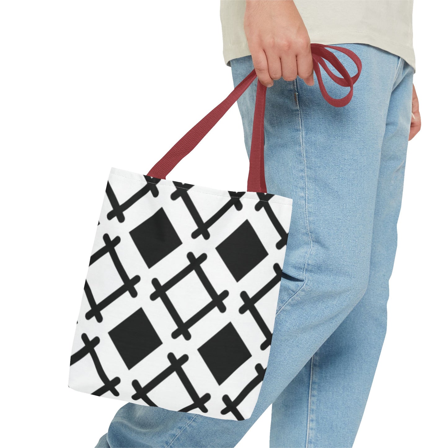 Black And White Pattern BRAND NEW Modern Purse - Pocketbook - Travel Tote Bag