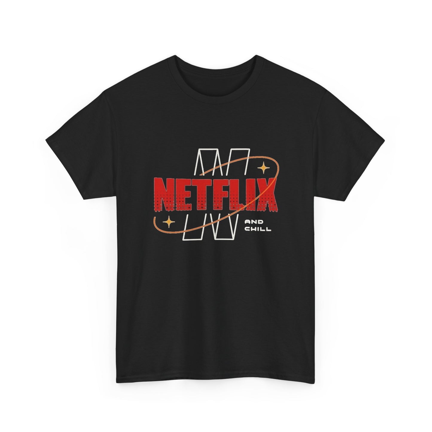 Netflix And Chill Graphic T Shirt NEW ADULT Tee Cotton